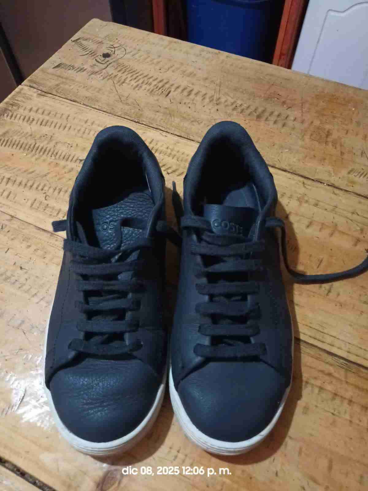 Zapatillas negras Lacoste - miniatura 2