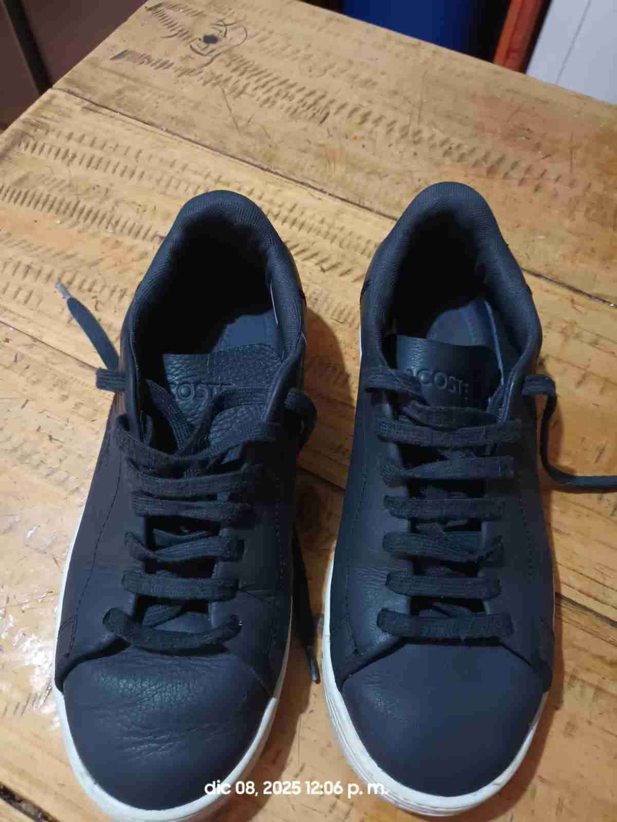 Zapatillas negras Lacoste - miniatura 4