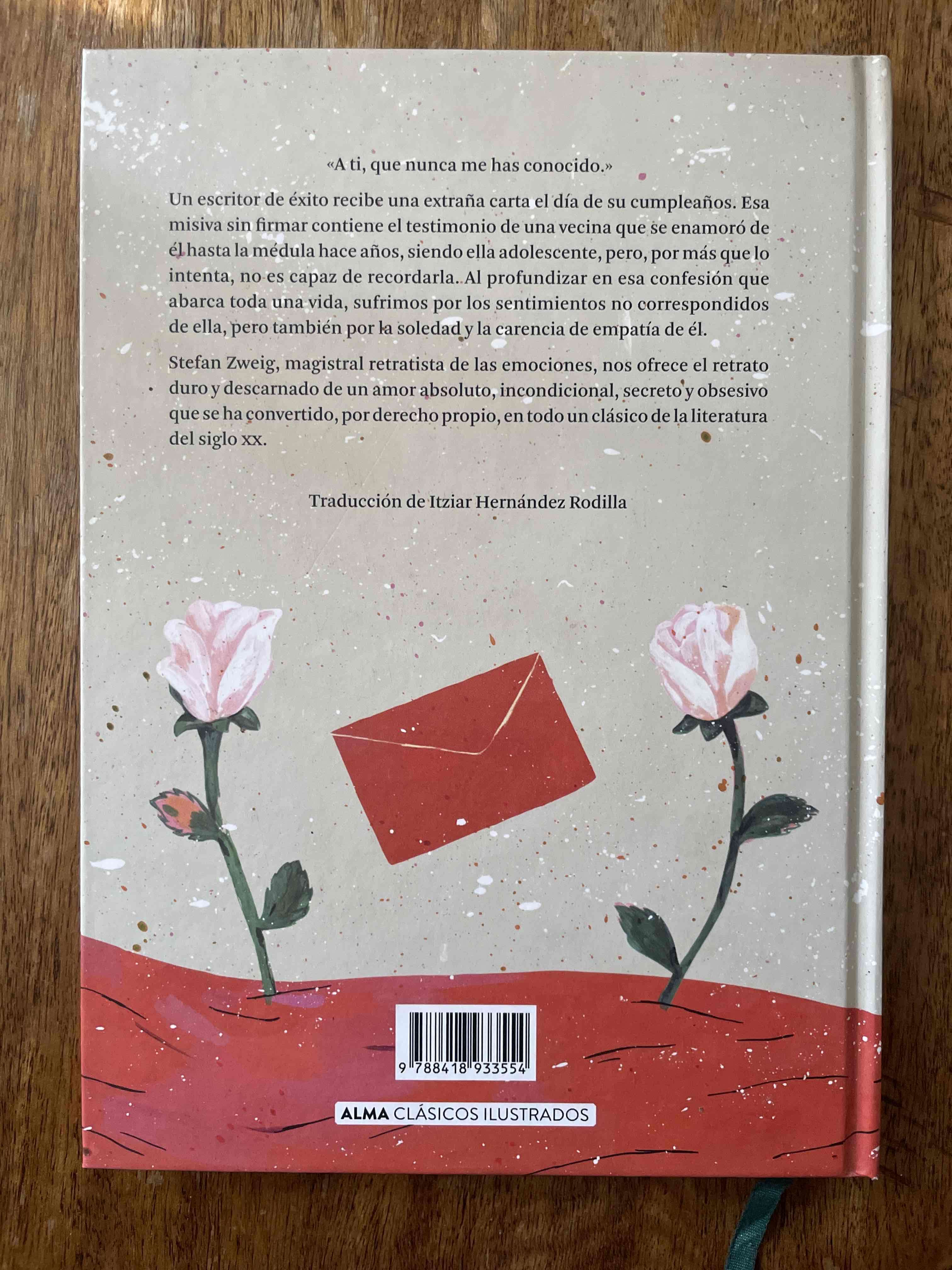 Libro 'Carta de una Desconocida' - miniatura 2