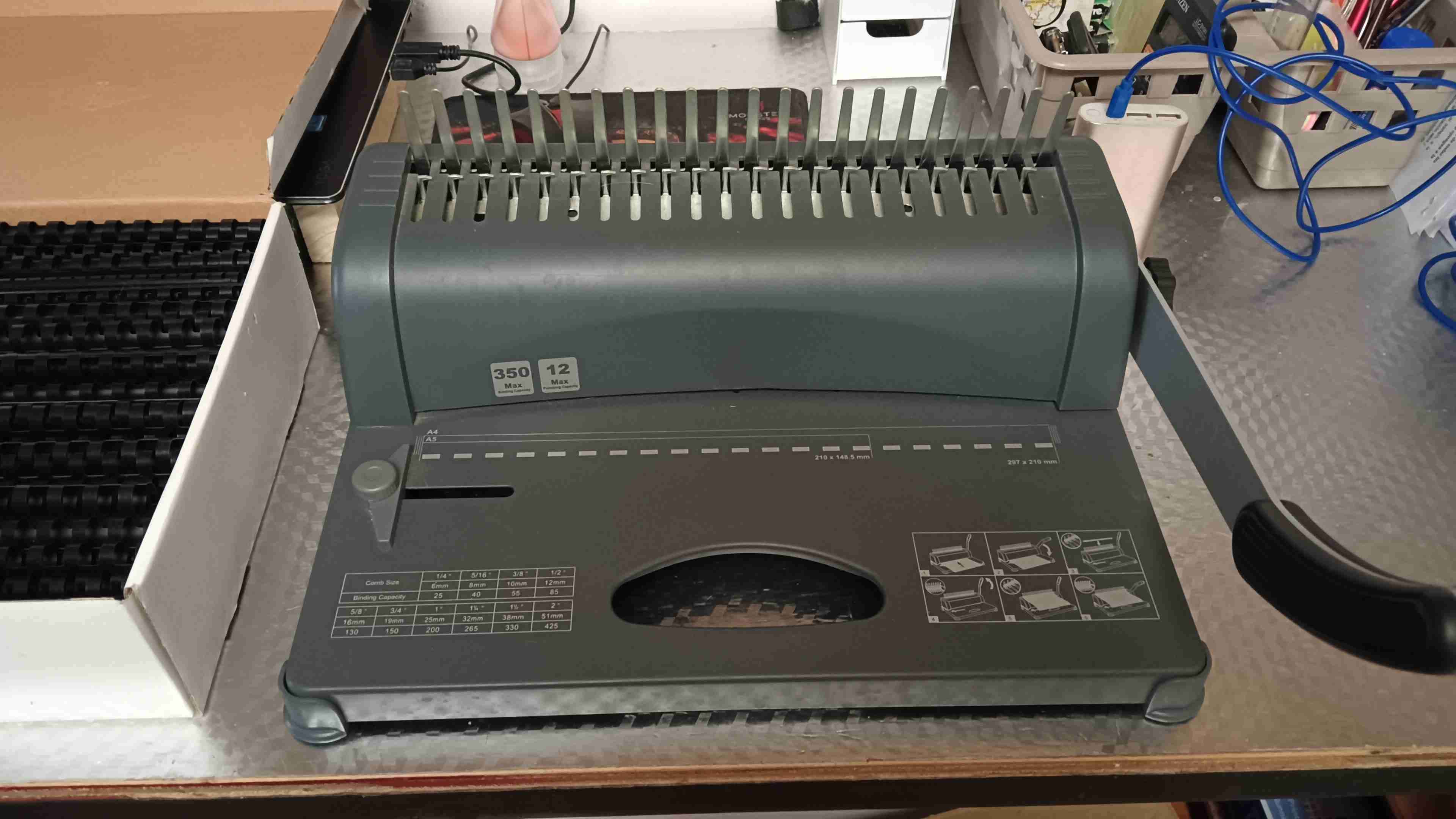 Máquina encuadernadora manual - miniatura 5