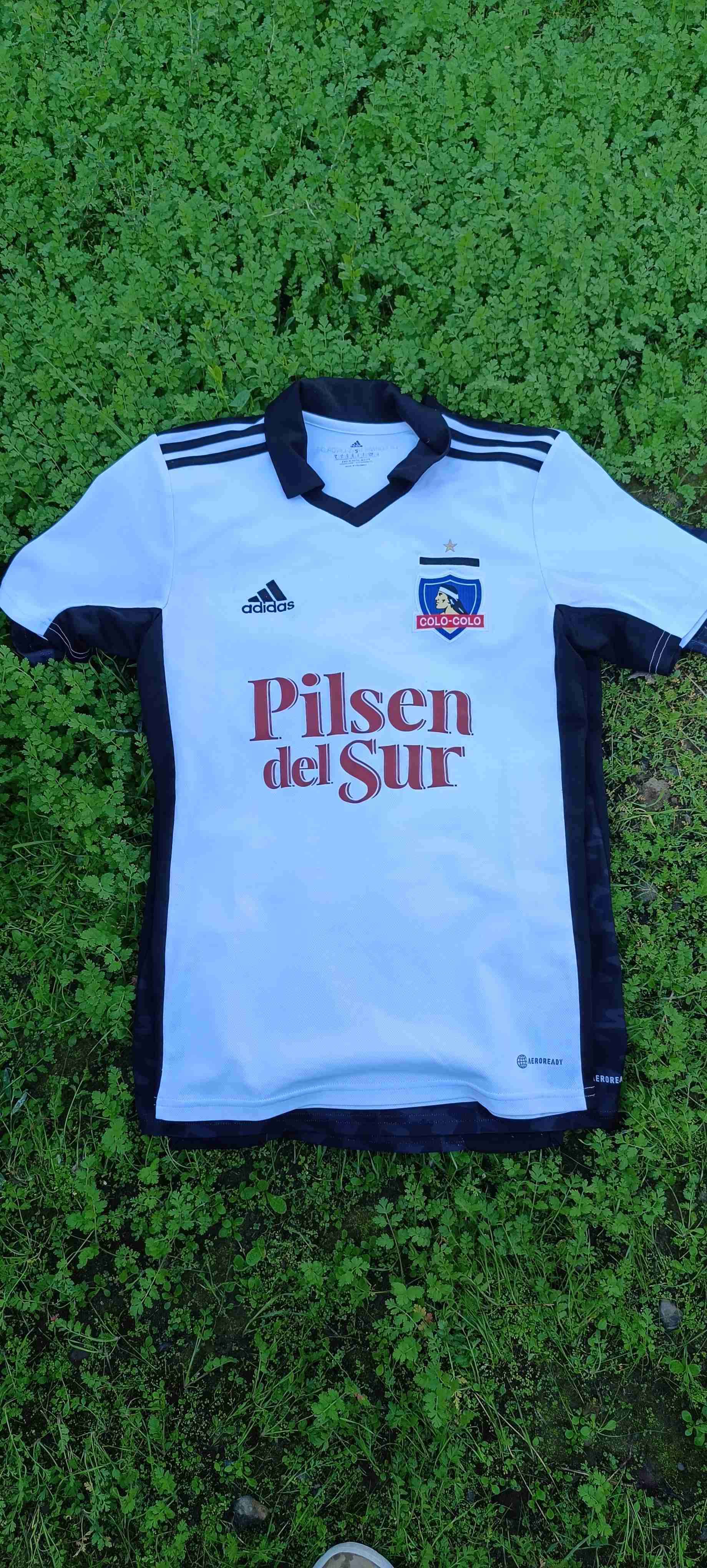 Camiseta de fútbol Colo-Colo blanca - miniatura 1