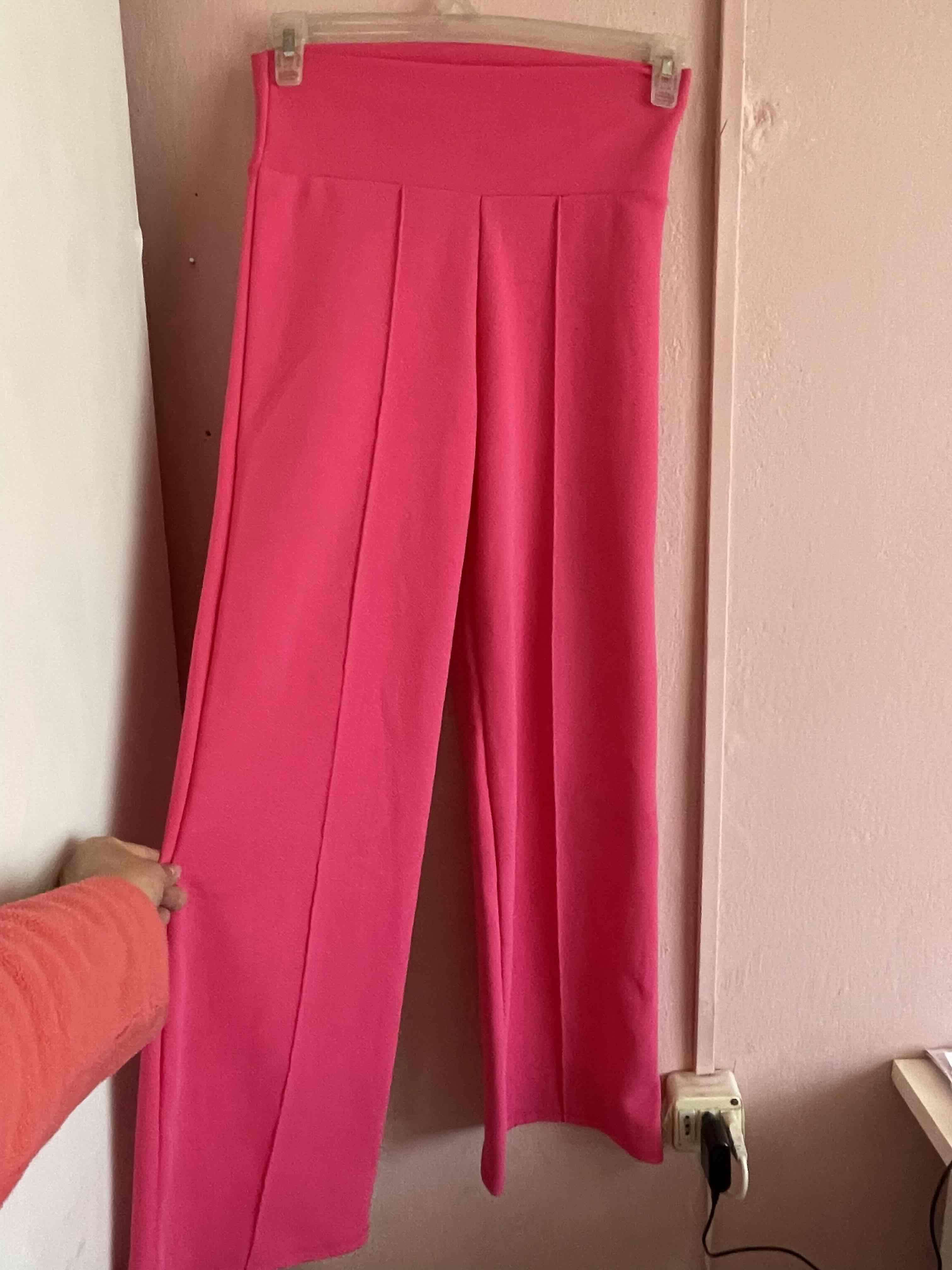 Pantalón amplio fucsia - miniatura 2