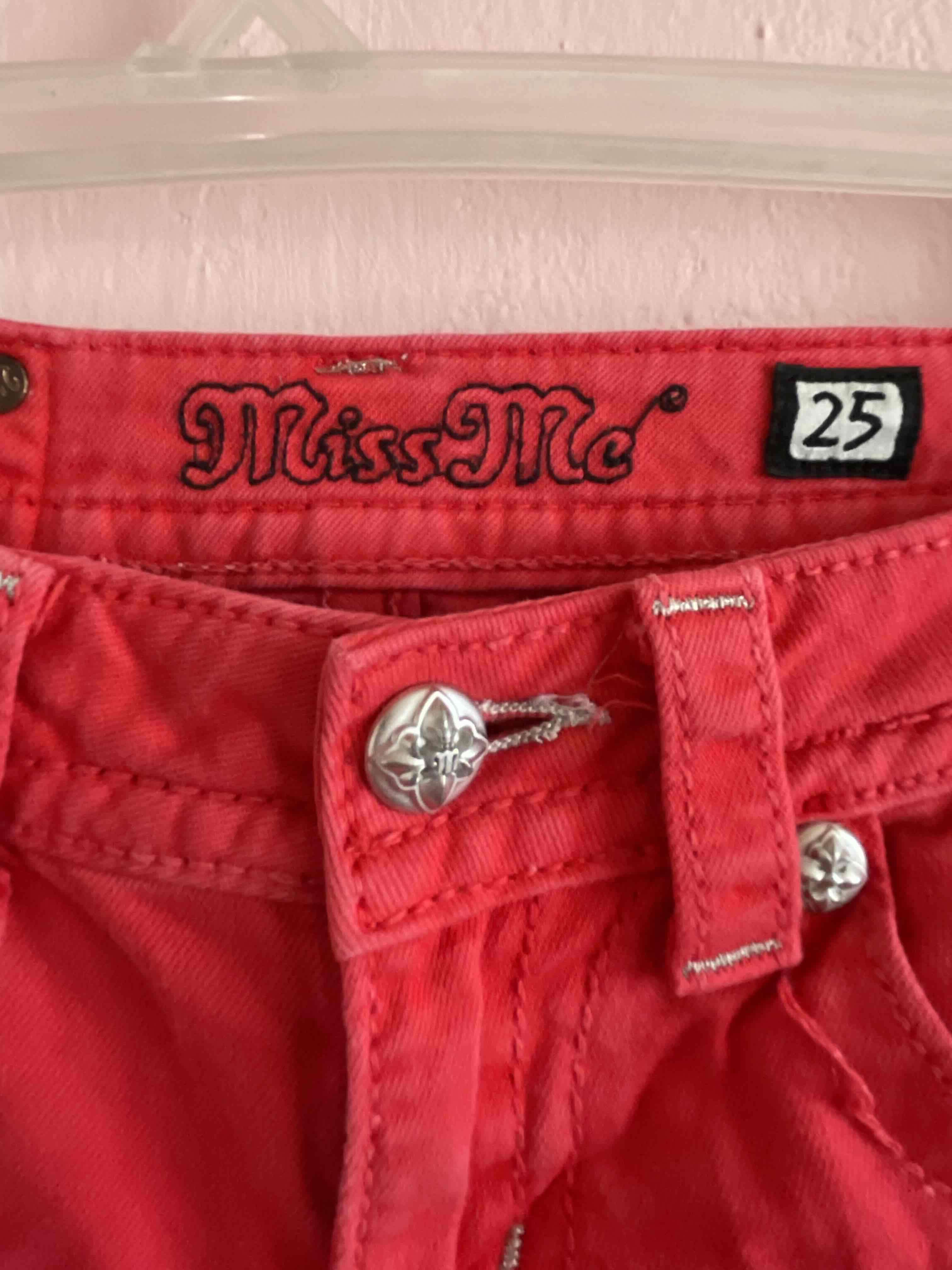 Jeans rojos Miss Me - miniatura 2