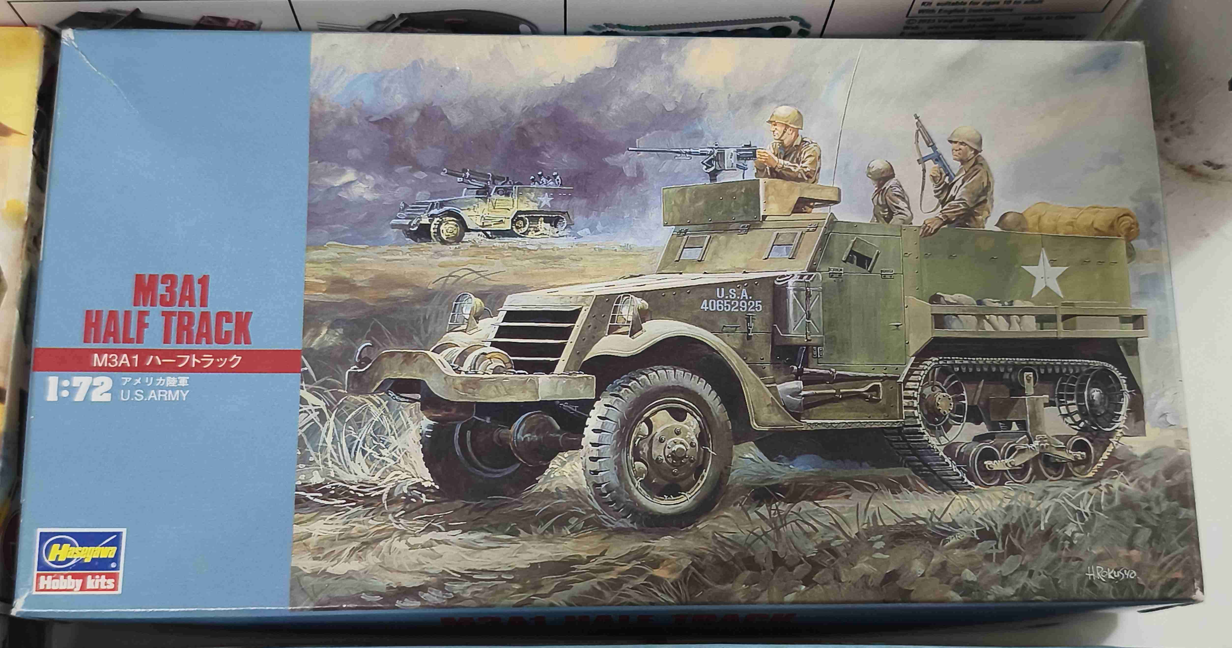Maqueta M3A1 Half Track 1:72