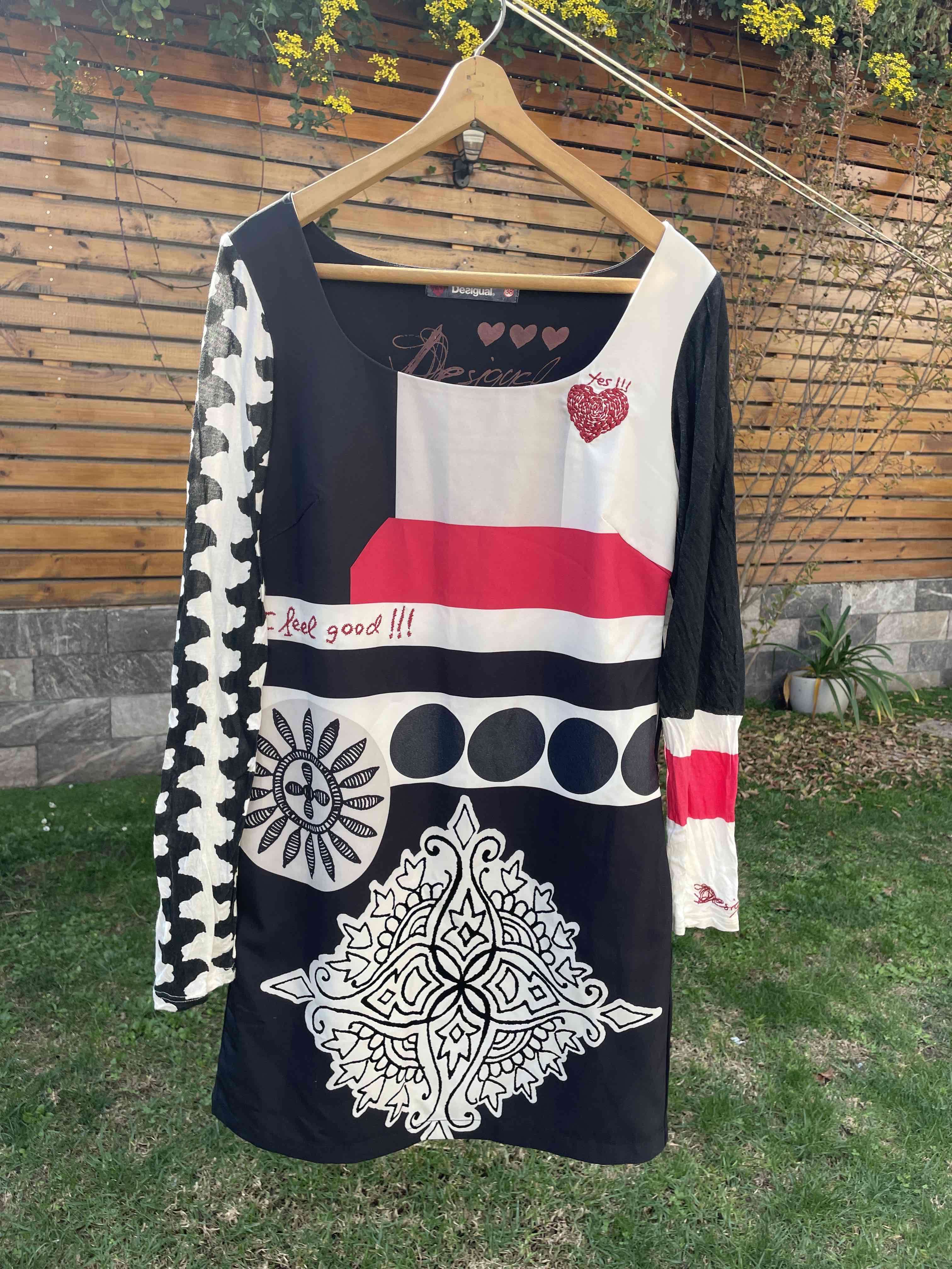 Vestido estampado Desigual - miniatura 1