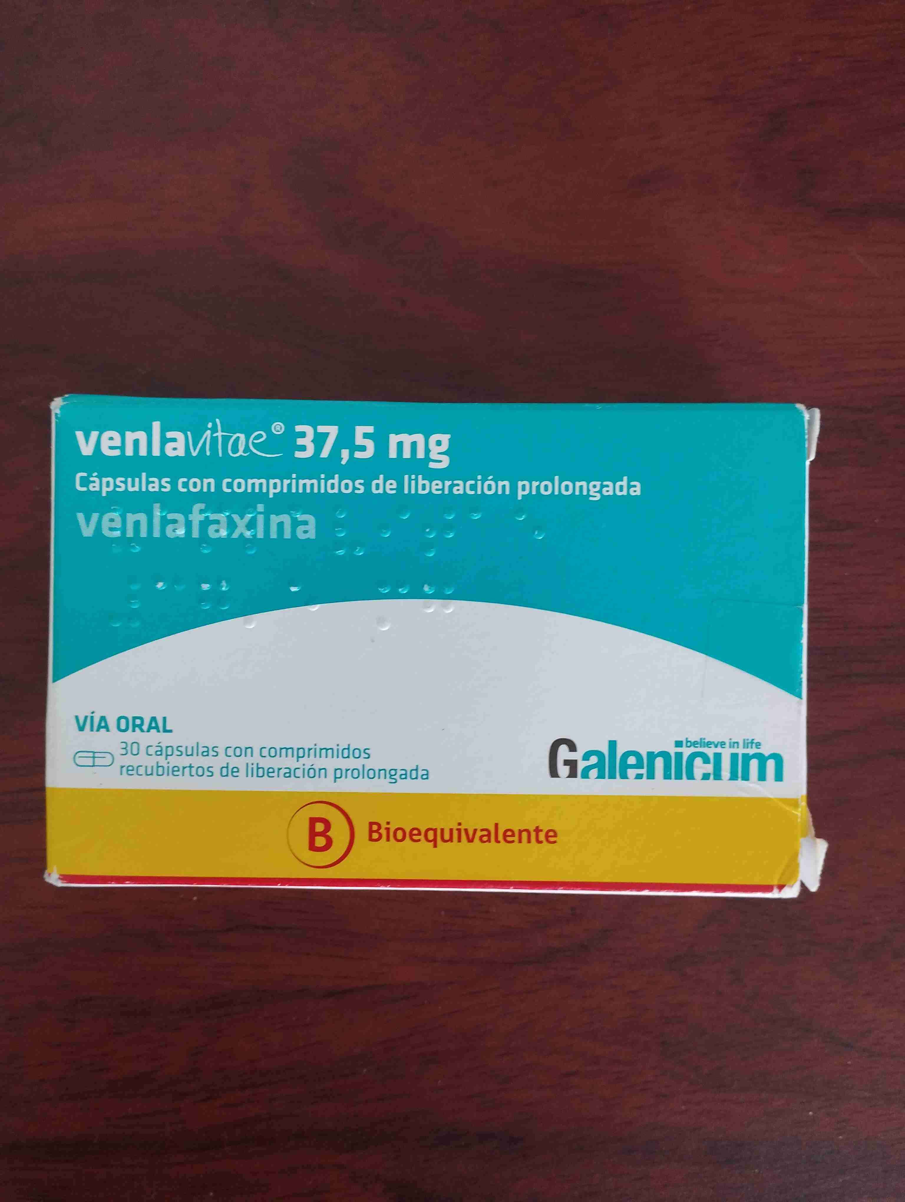 Venlafaxina 37,5 mg cápsulas - miniatura 1