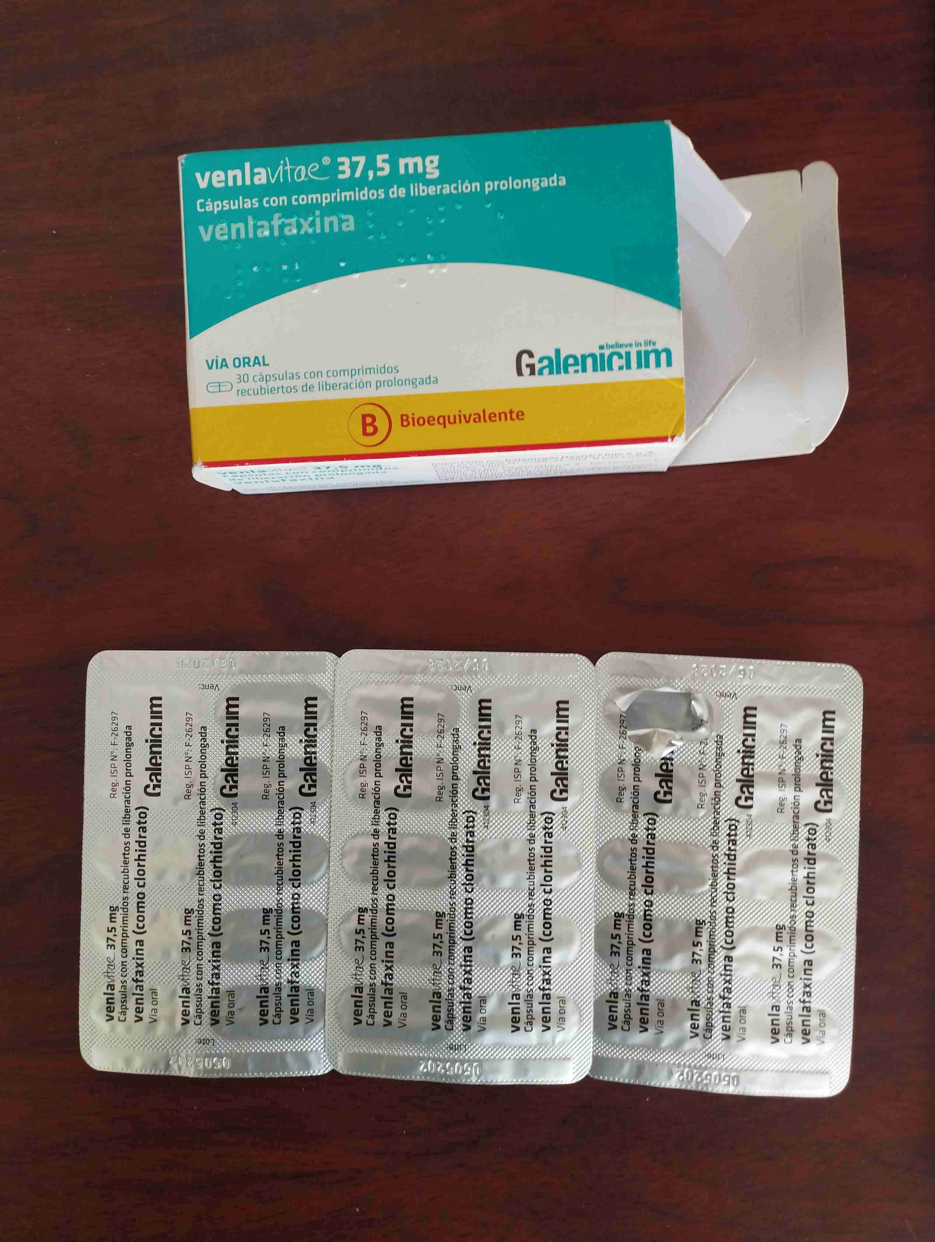 Venlafaxina 37,5 mg cápsulas - miniatura 2