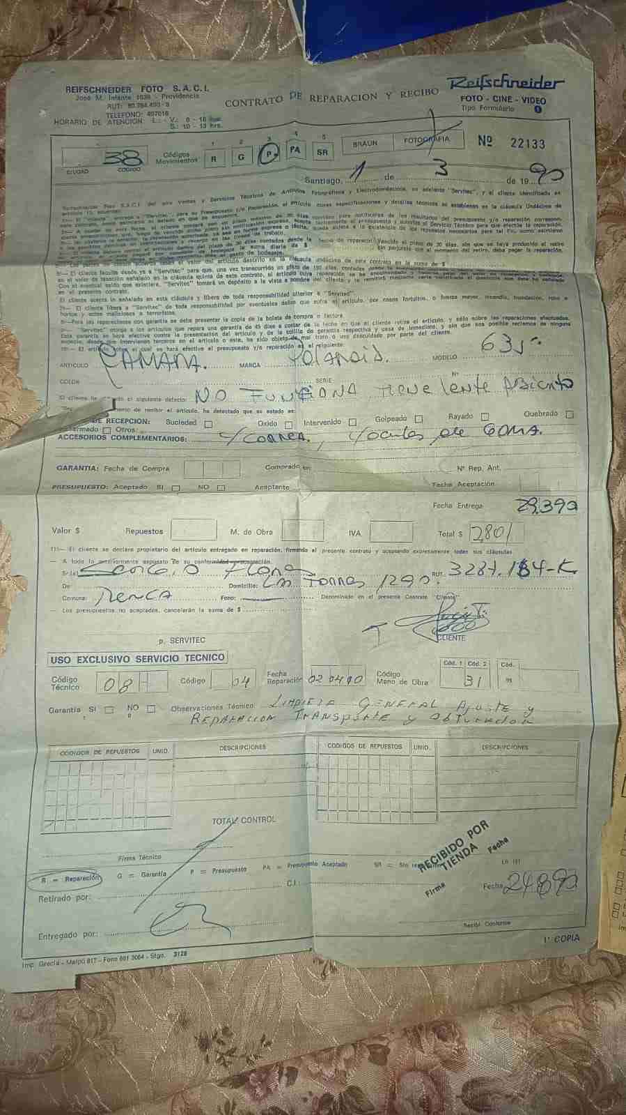 Cámara Polaroid Supercolor 635 Vintage - miniatura 3