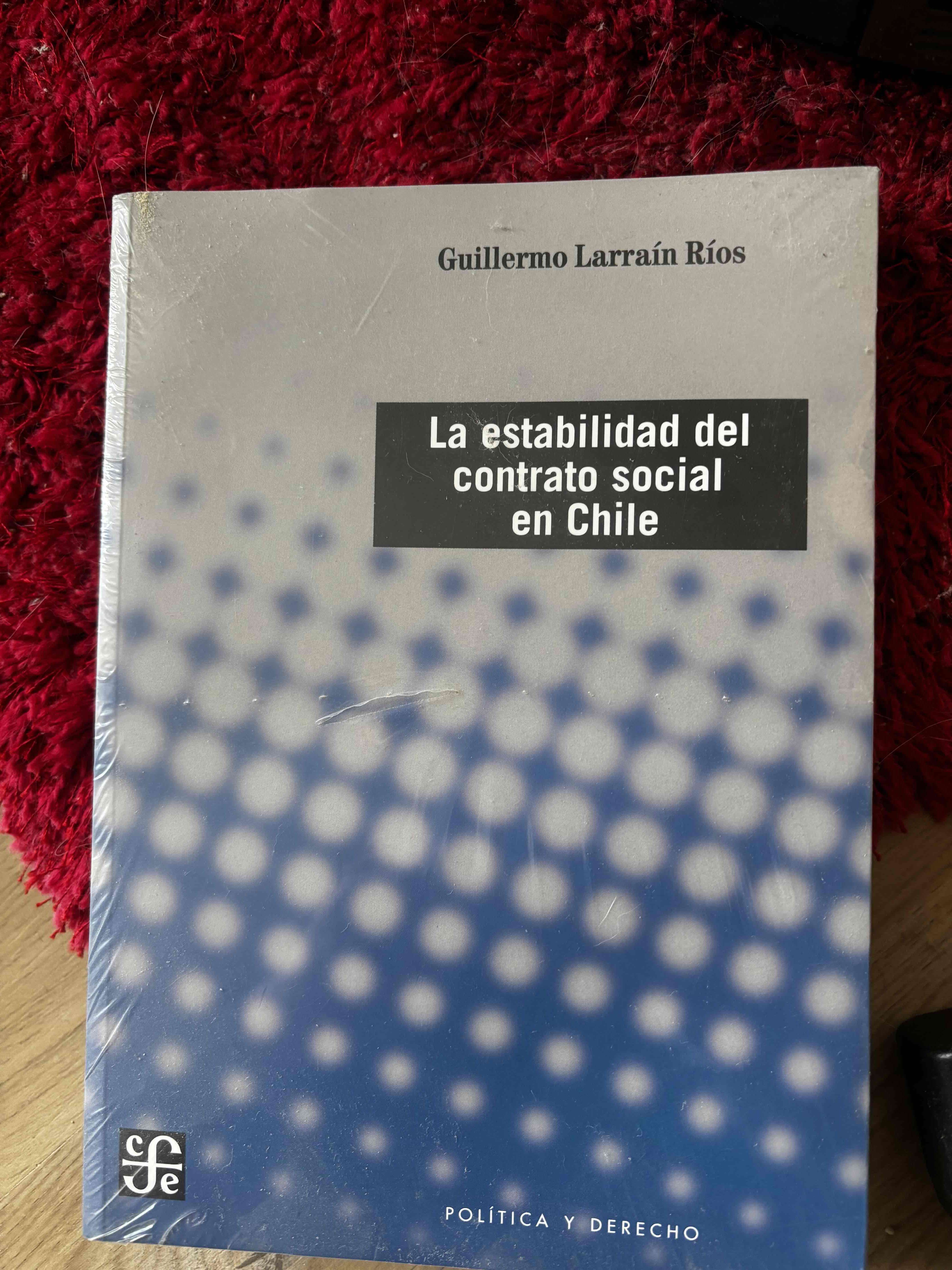 Libro La estabilidad del contrato social en Chile