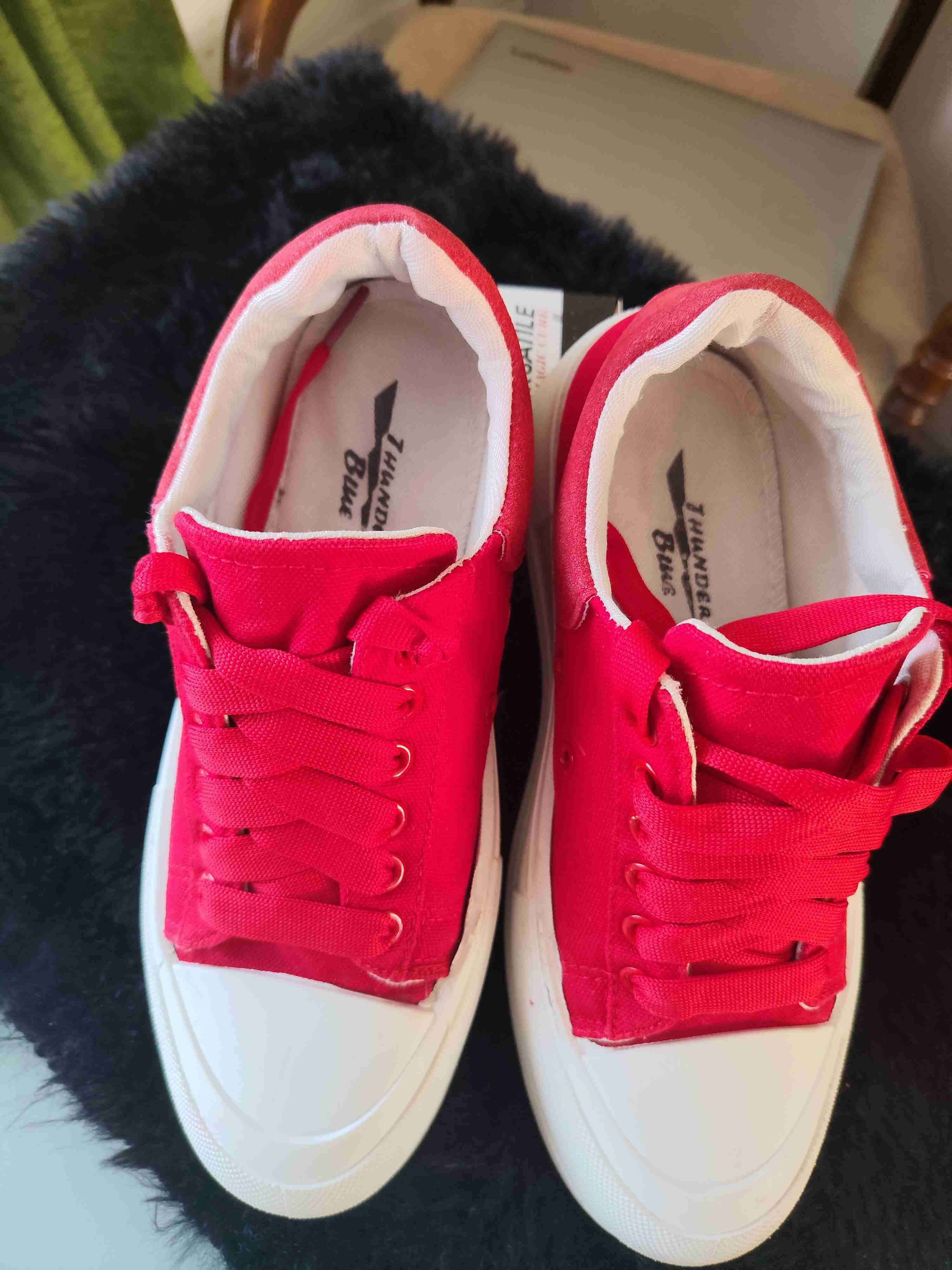 Zapatillas rojas Thunder Blue - miniatura 1