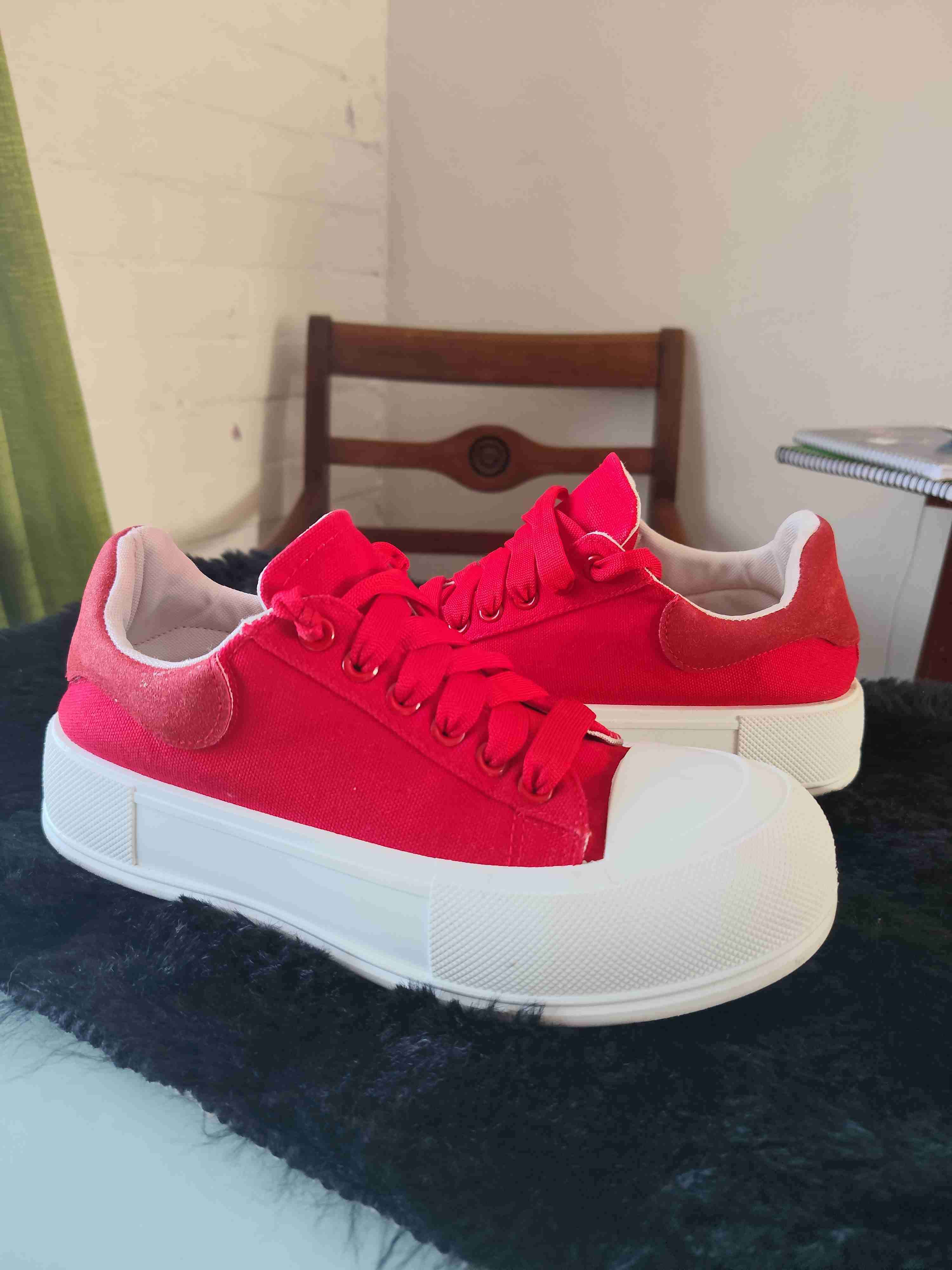 Zapatillas rojas Thunder Blue - miniatura 3