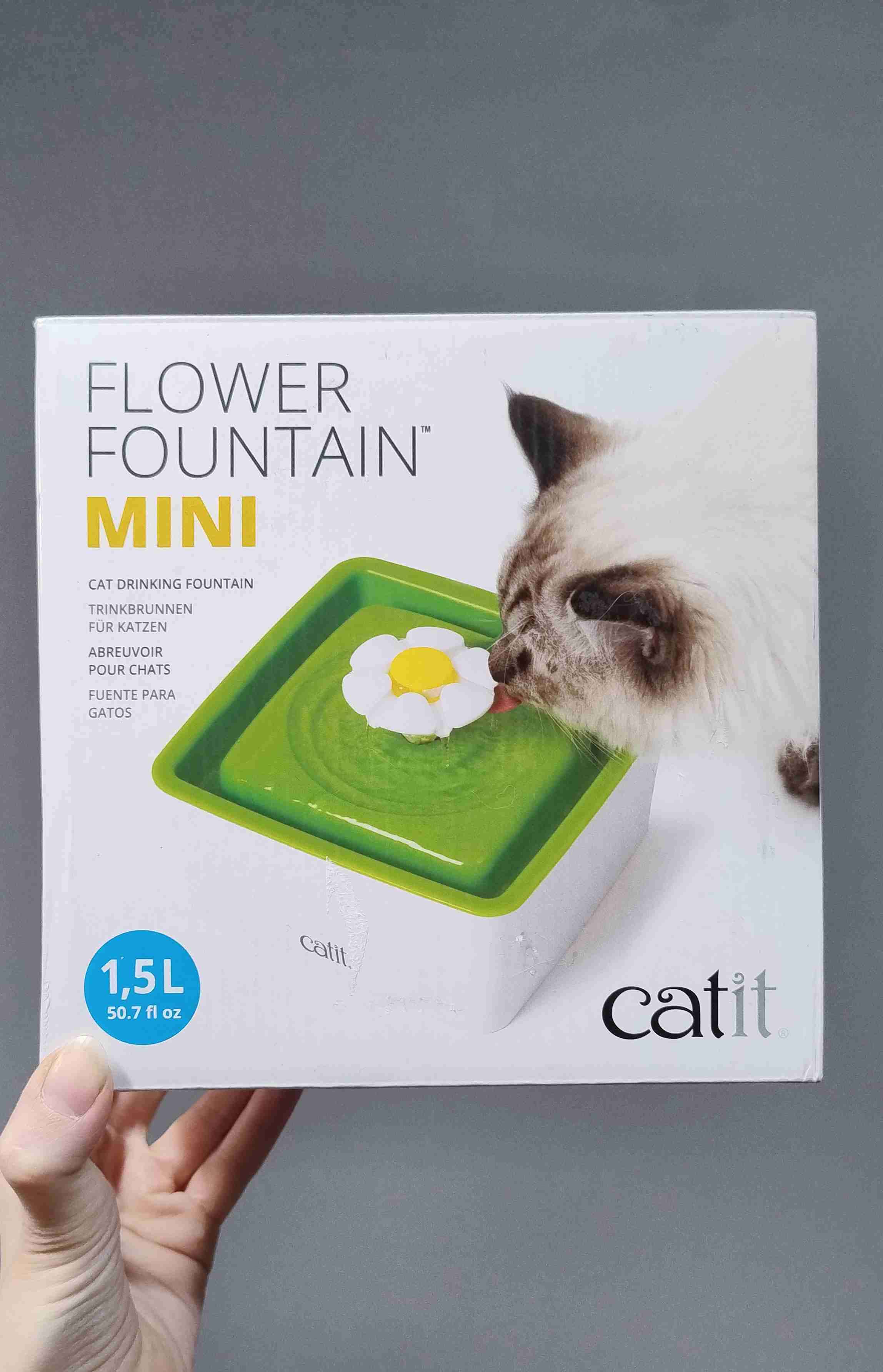 Fuente de agua para gatos Flower Mini de Catit - miniatura 2