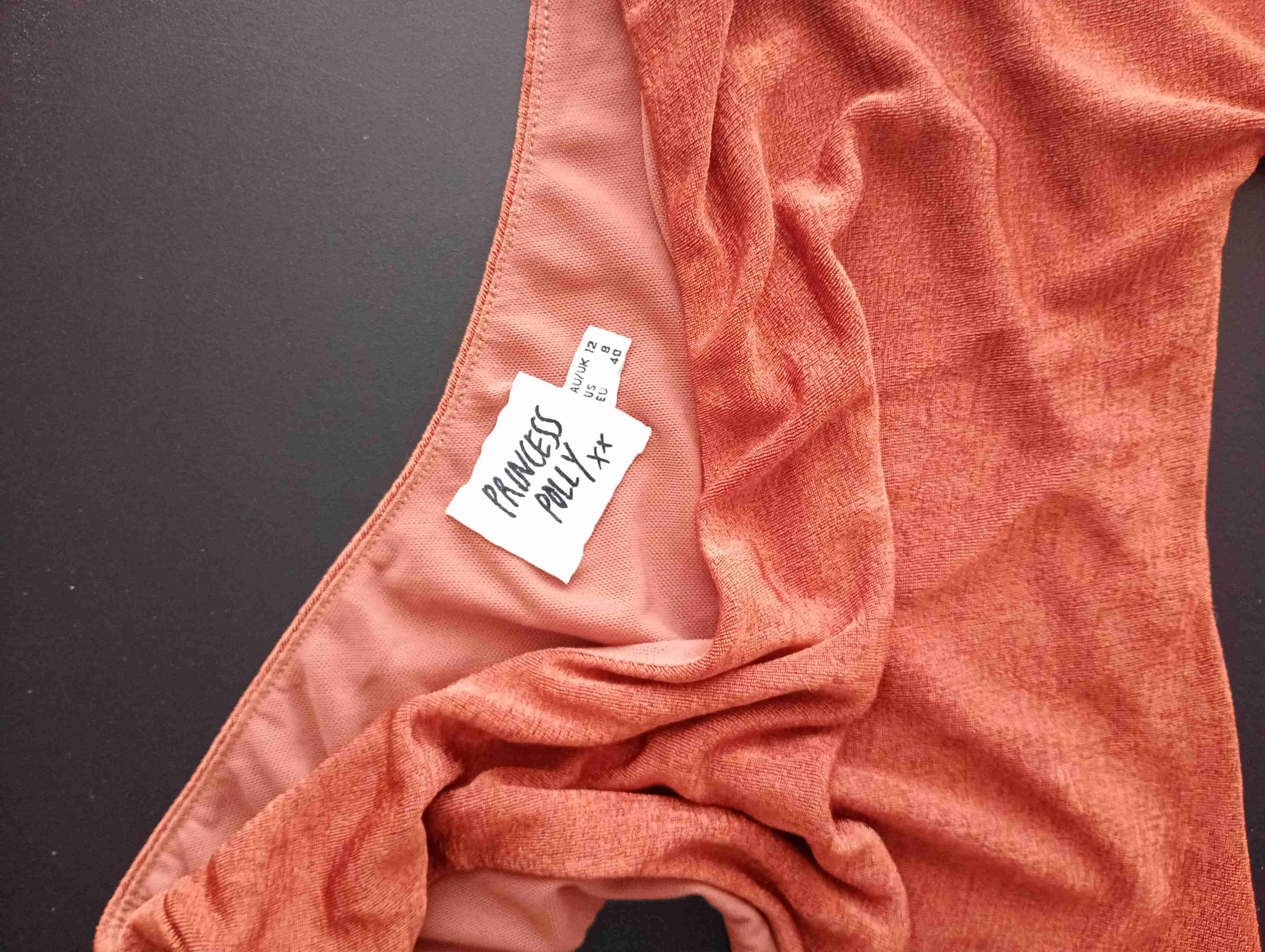 Body de un hombro terracota - miniatura 2