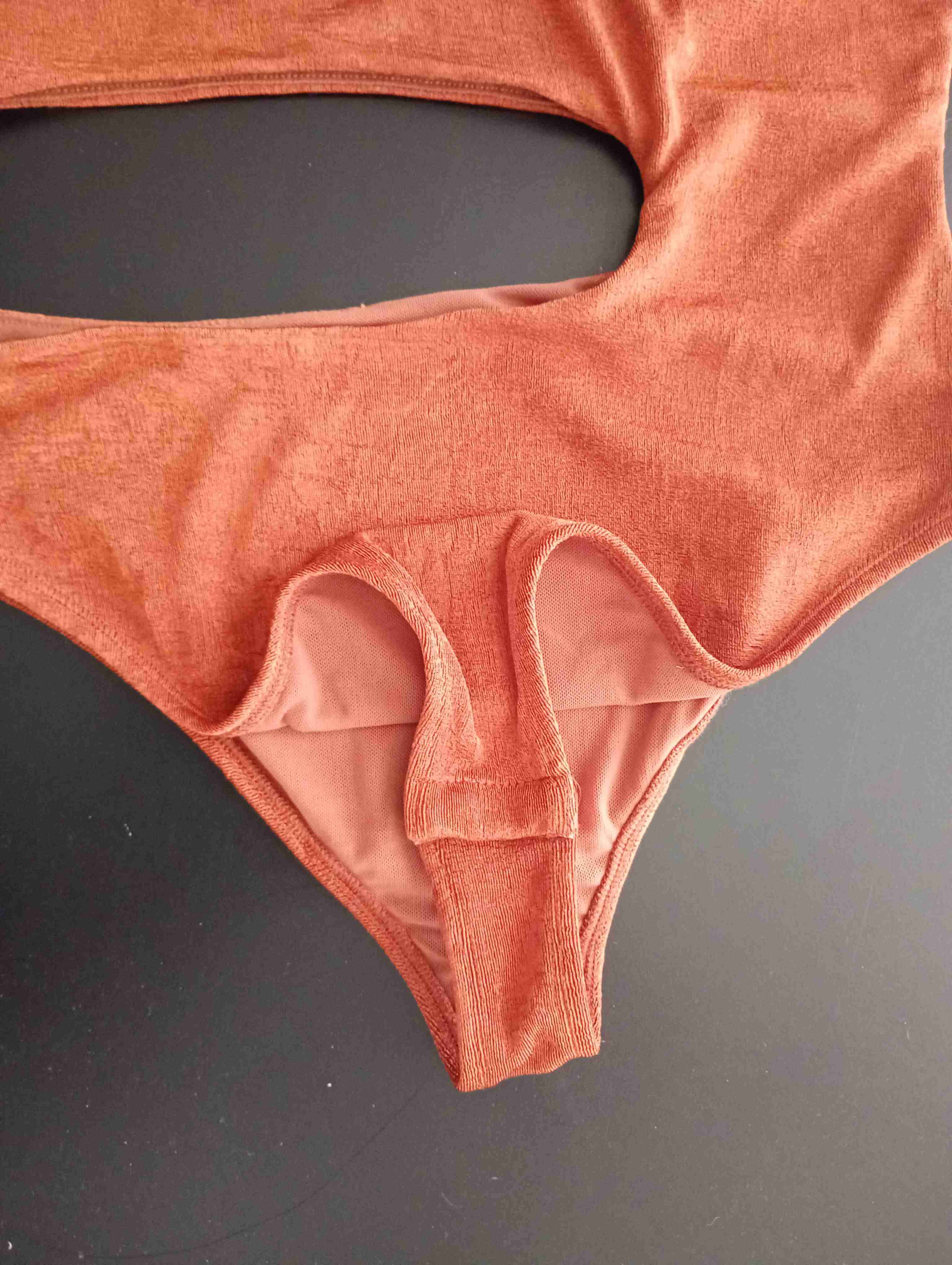 Body de un hombro terracota - miniatura 3