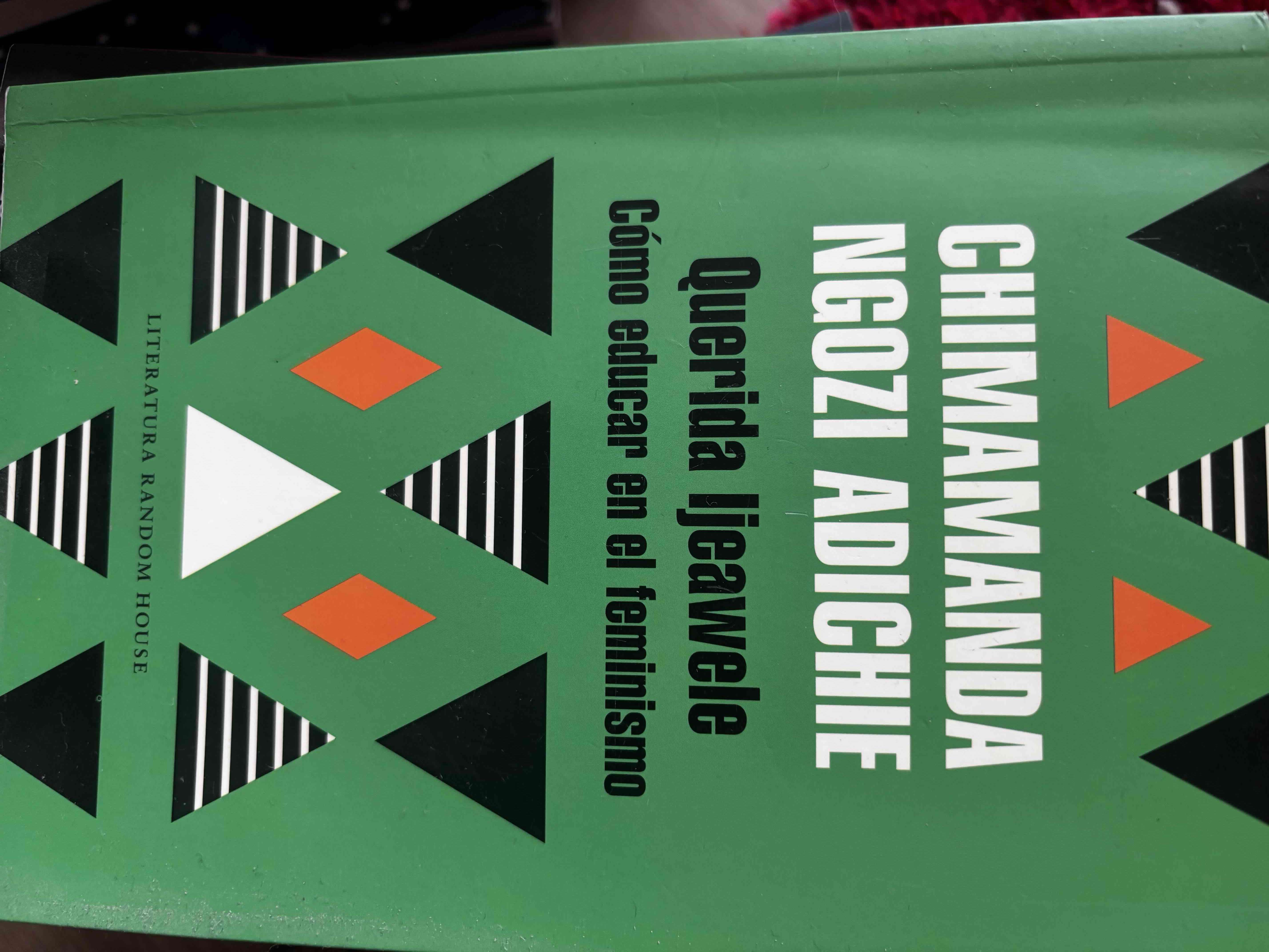 Libro 'Querida Ijeawele'