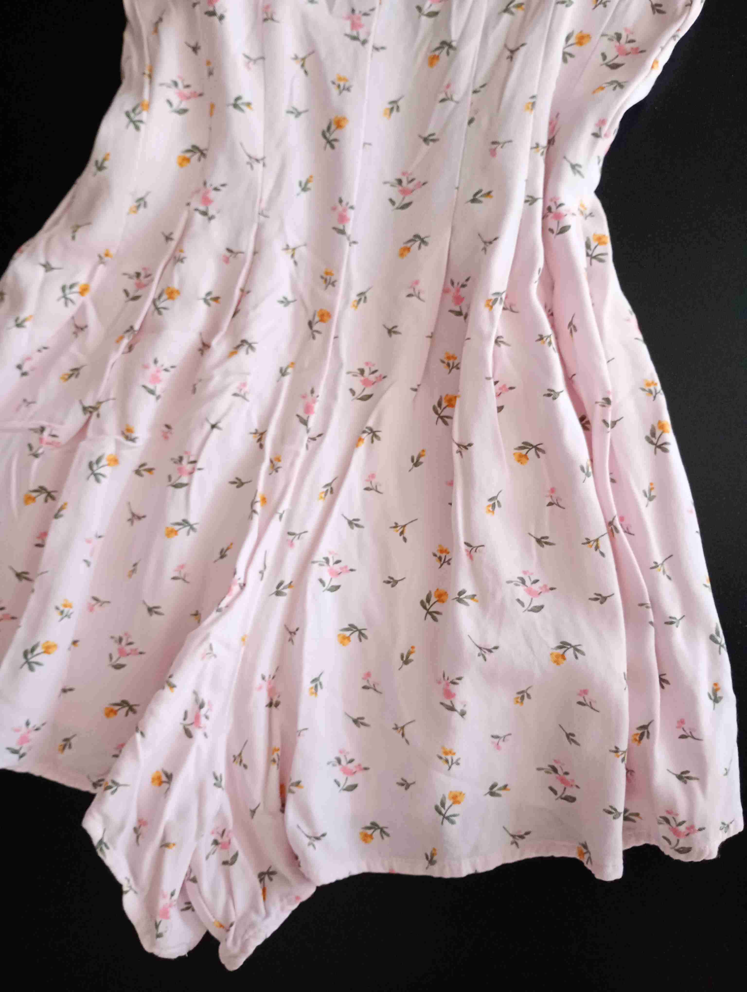 Enterito rosa con estampado floral - miniatura 3