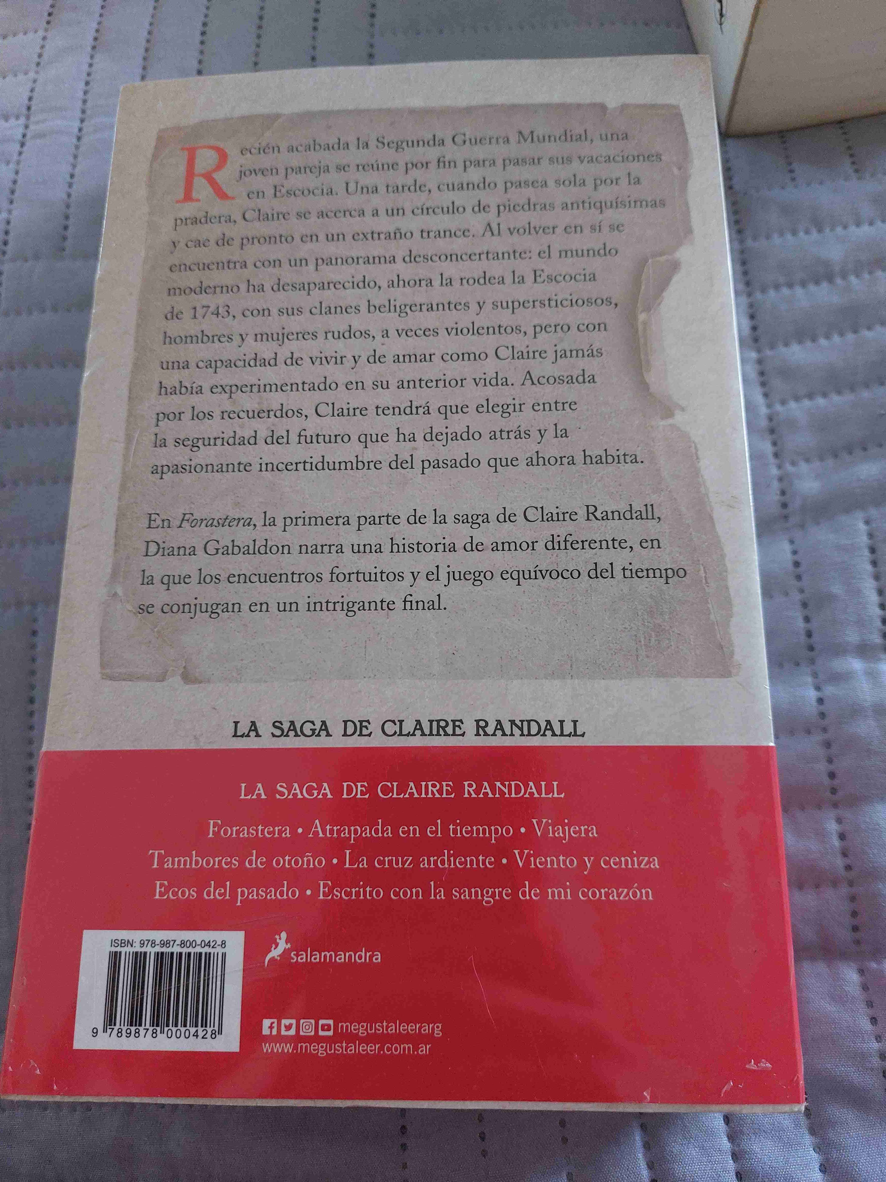 Libro Diana Gabaldon Forastera - miniatura 2