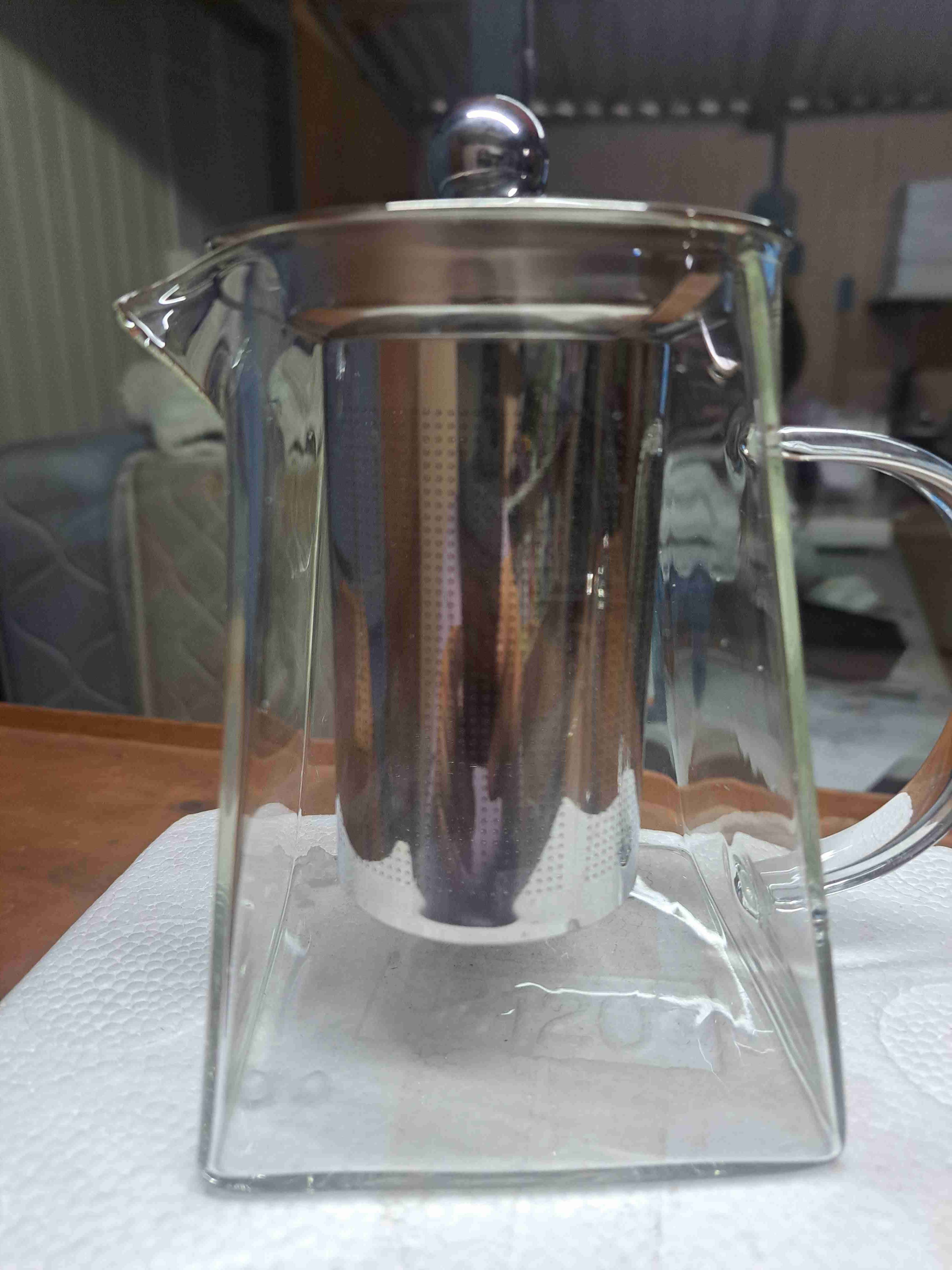 Tetera de vidrio con filtro - miniatura 1