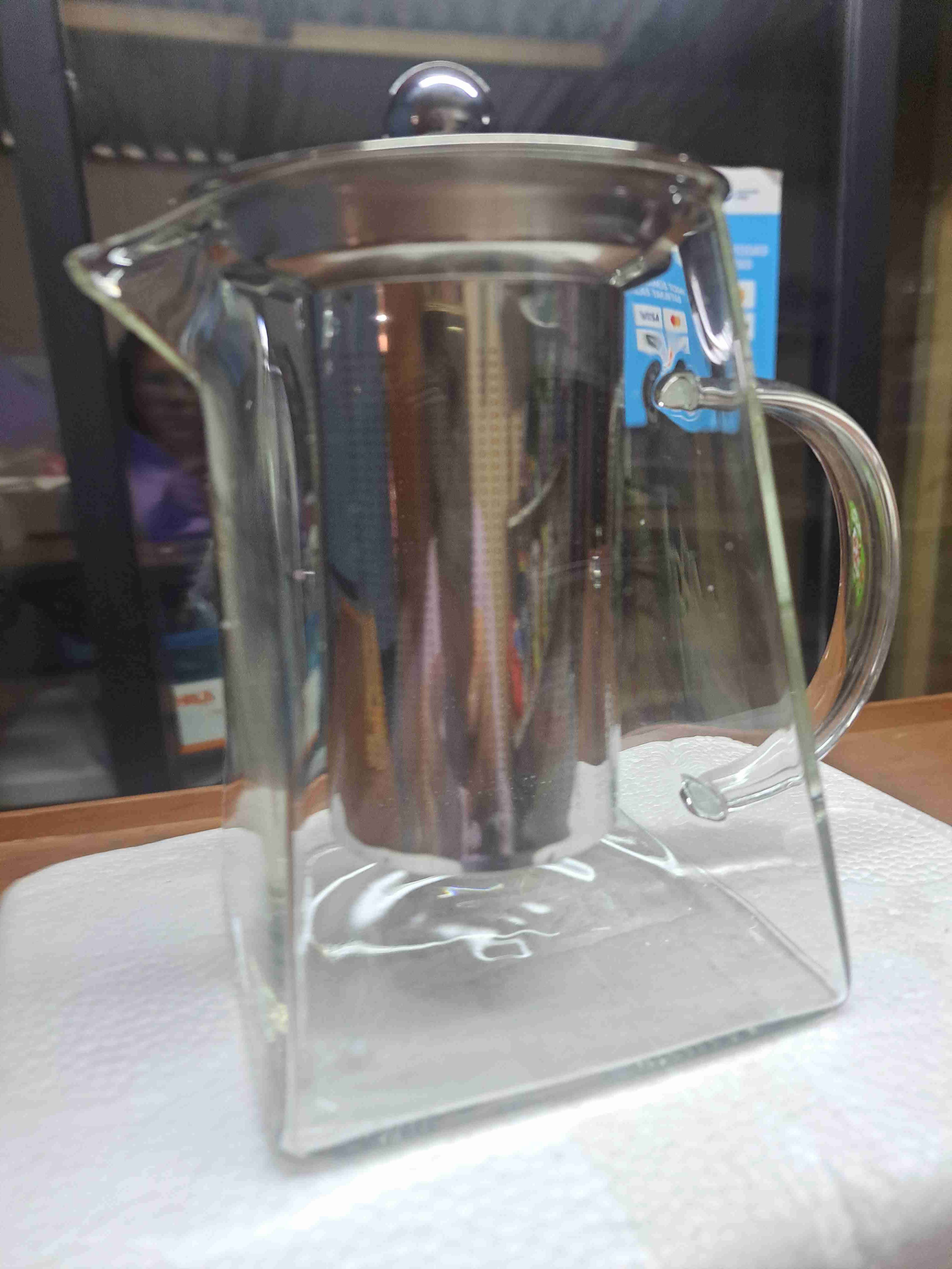 Tetera de vidrio con filtro - miniatura 2