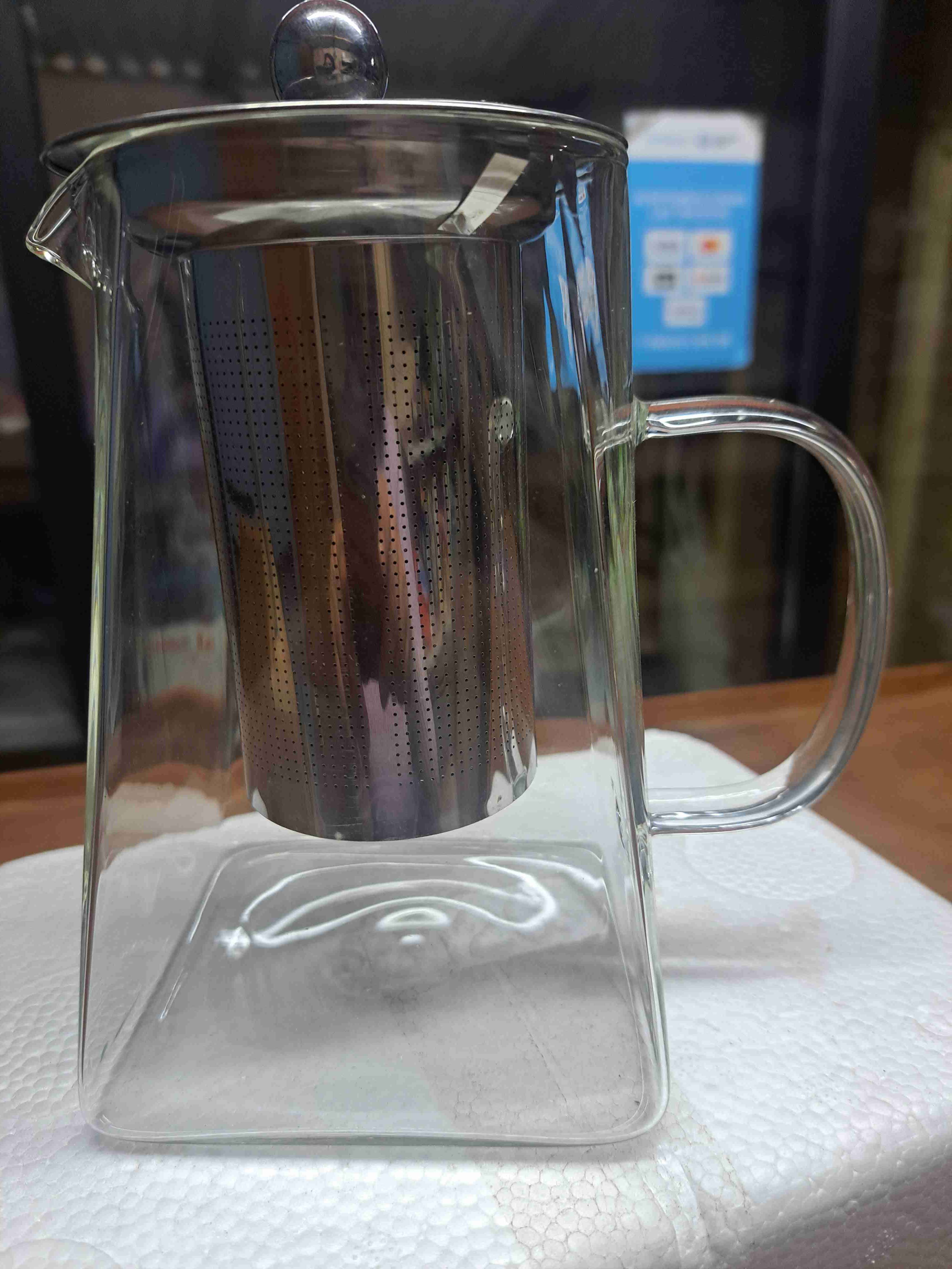 Tetera de vidrio con filtro - miniatura 3