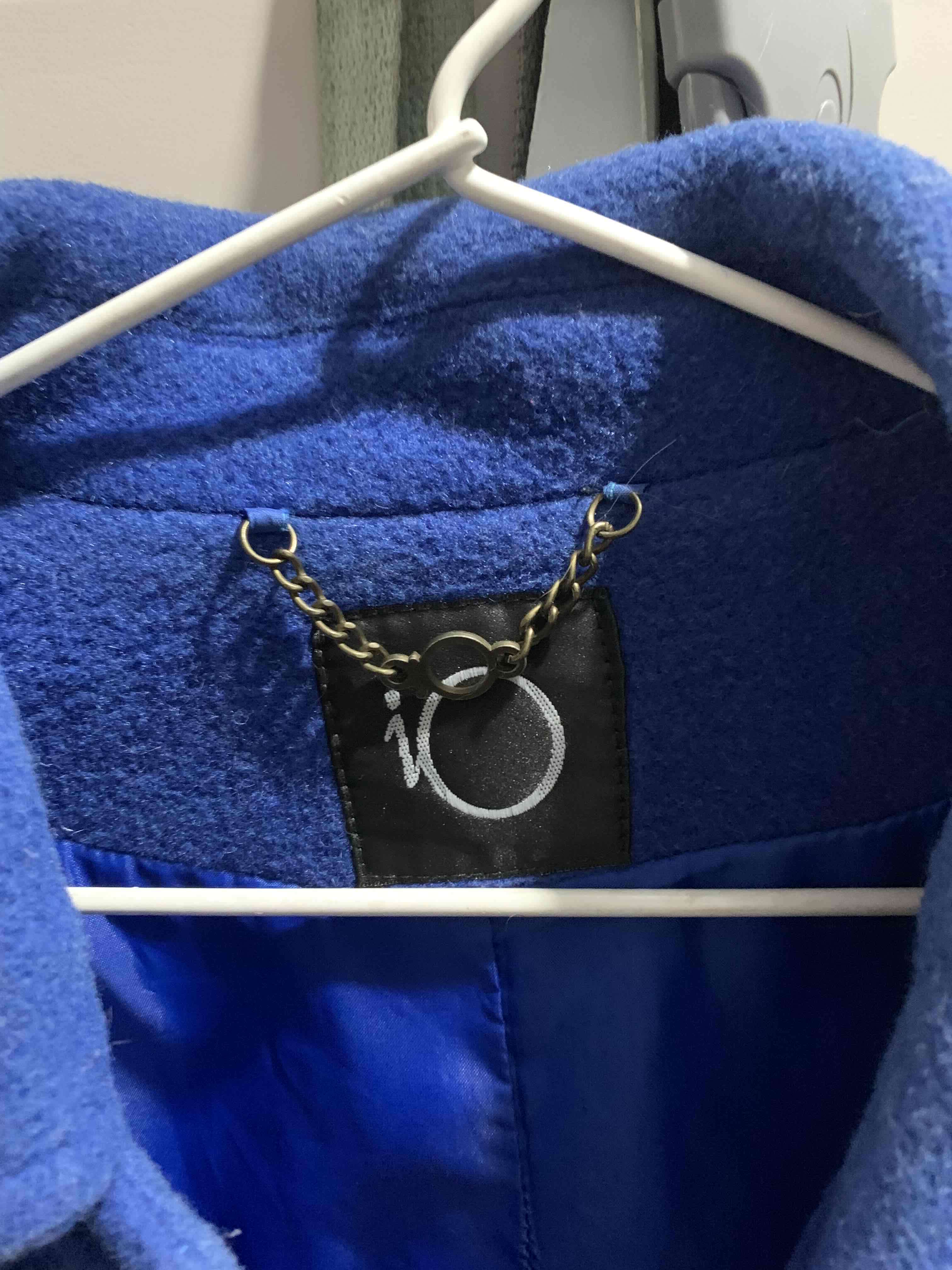 Abrigo azul con bolsillos - miniatura 3