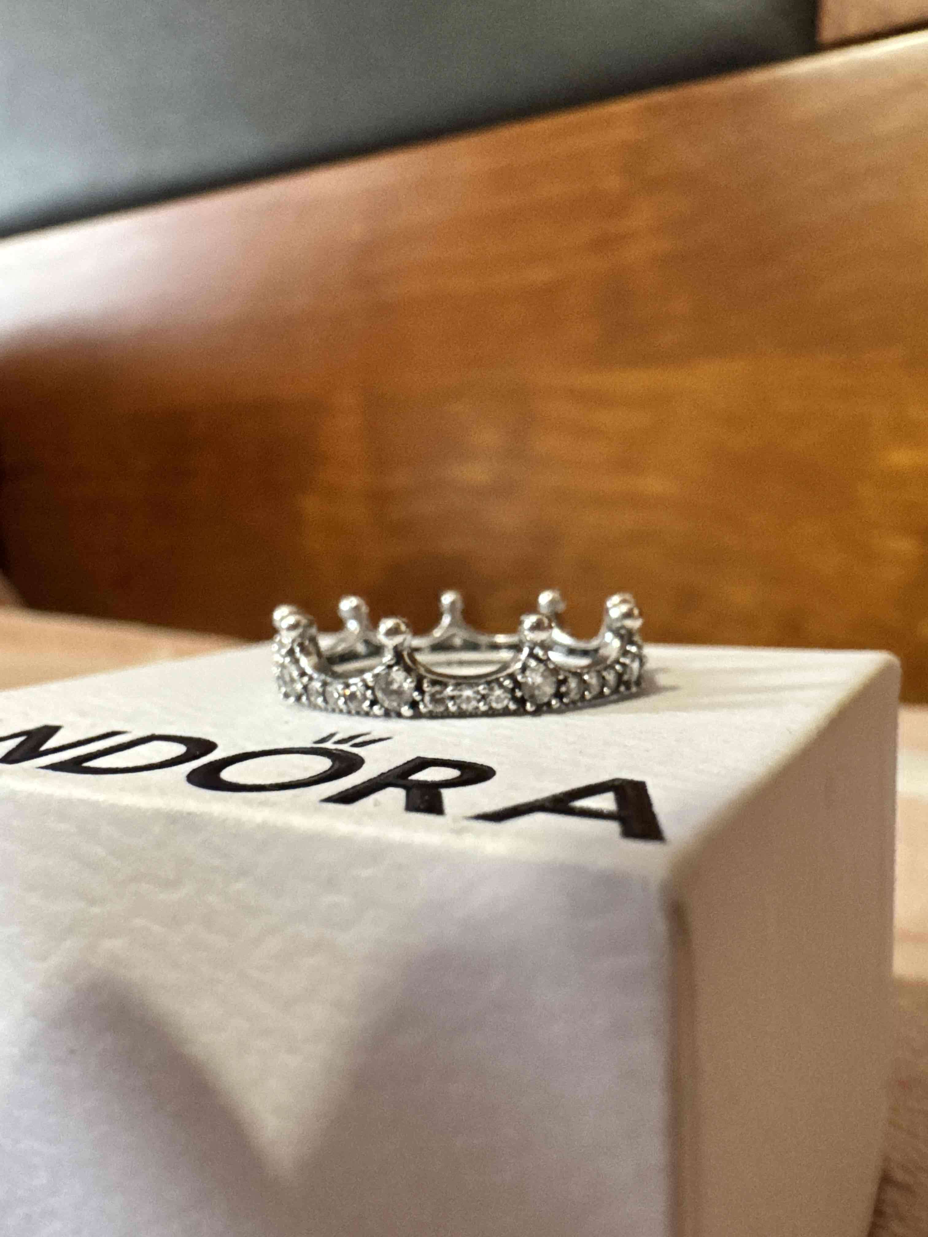 Anillo Pandora original de corona plateado - miniatura 2