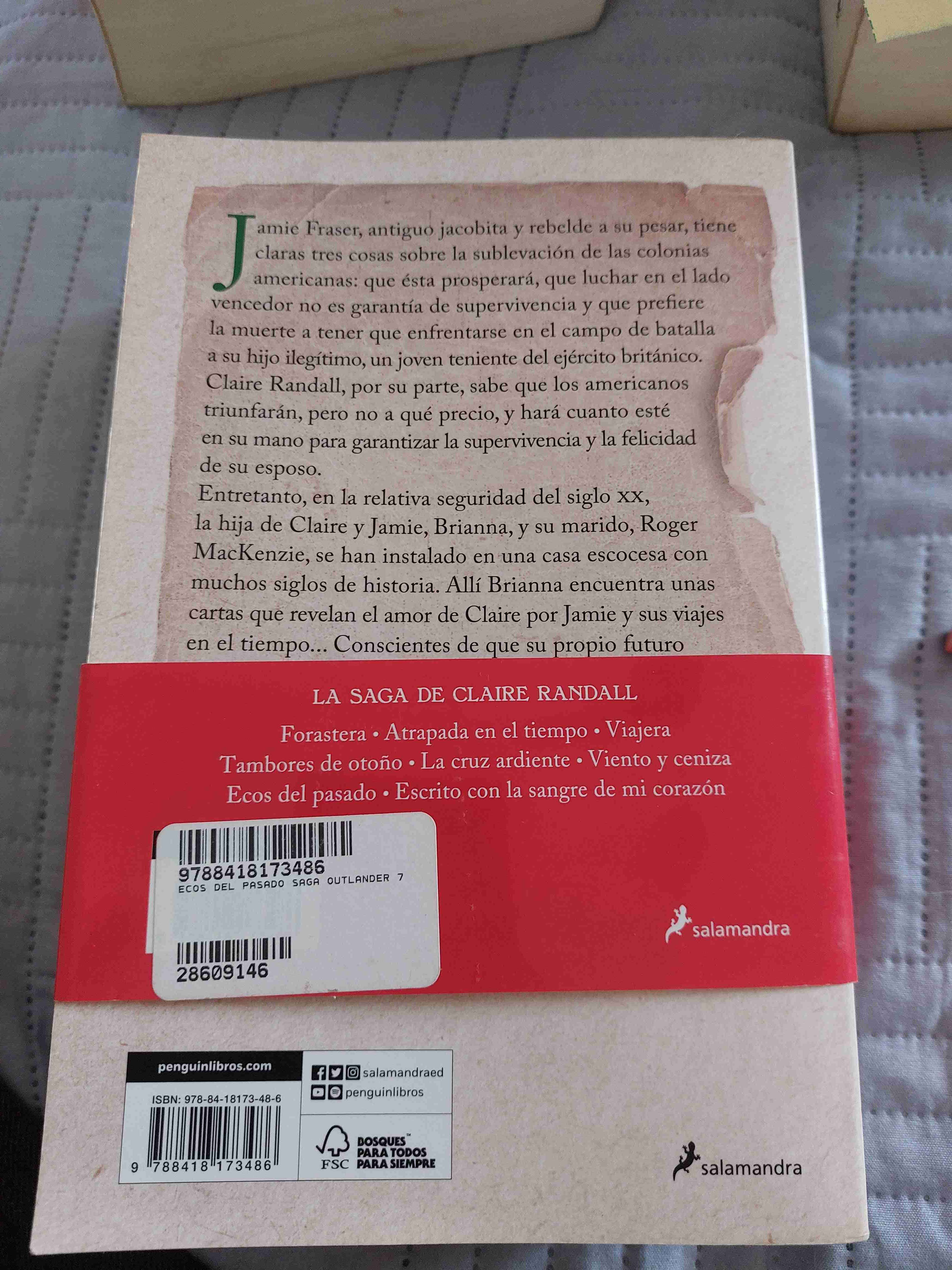 Libro Ecos del Pasado - Diana Gabaldon - miniatura 2