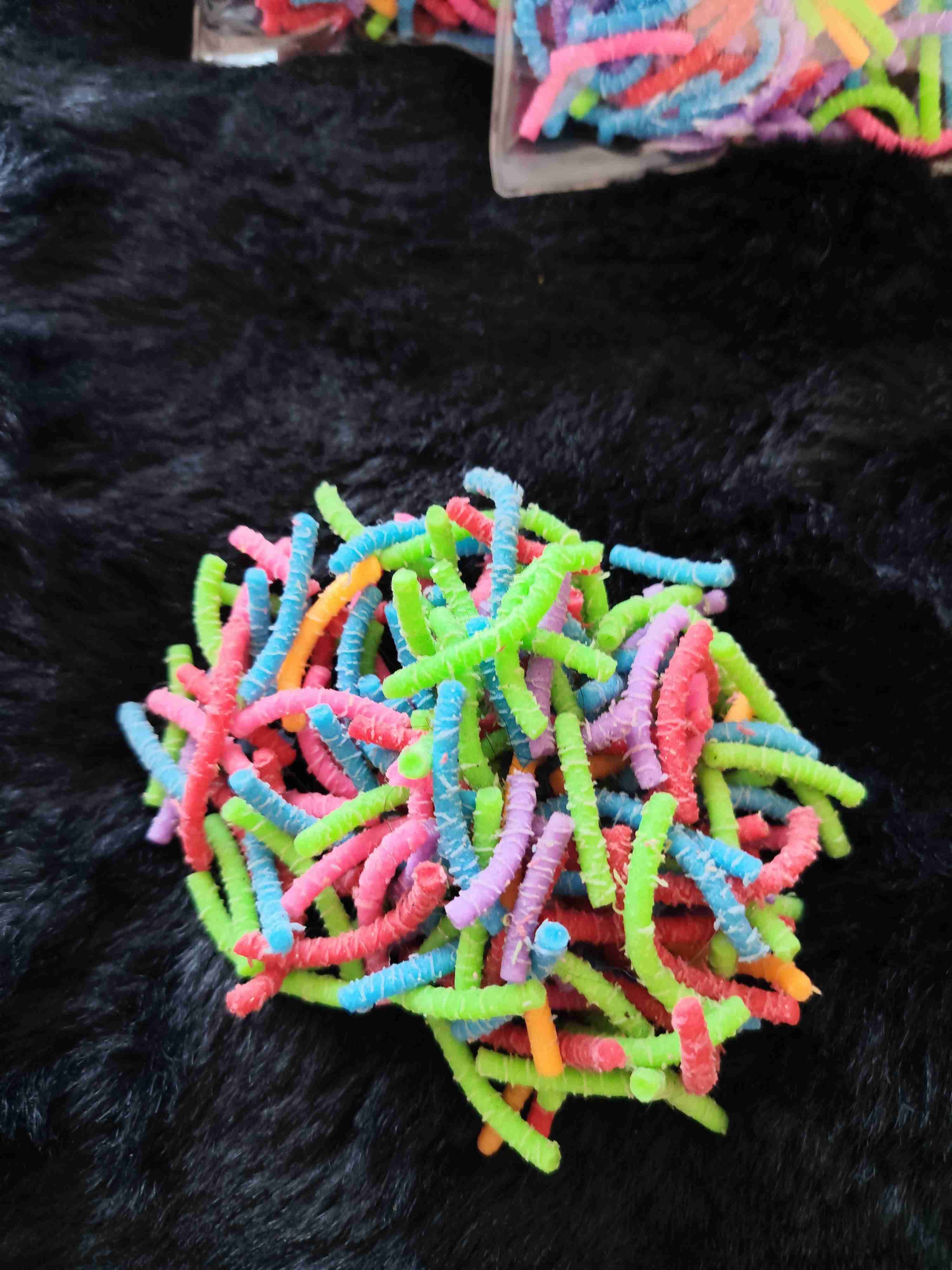 Squeeze toys gusanos de silicona SENSORIAL - miniatura 1