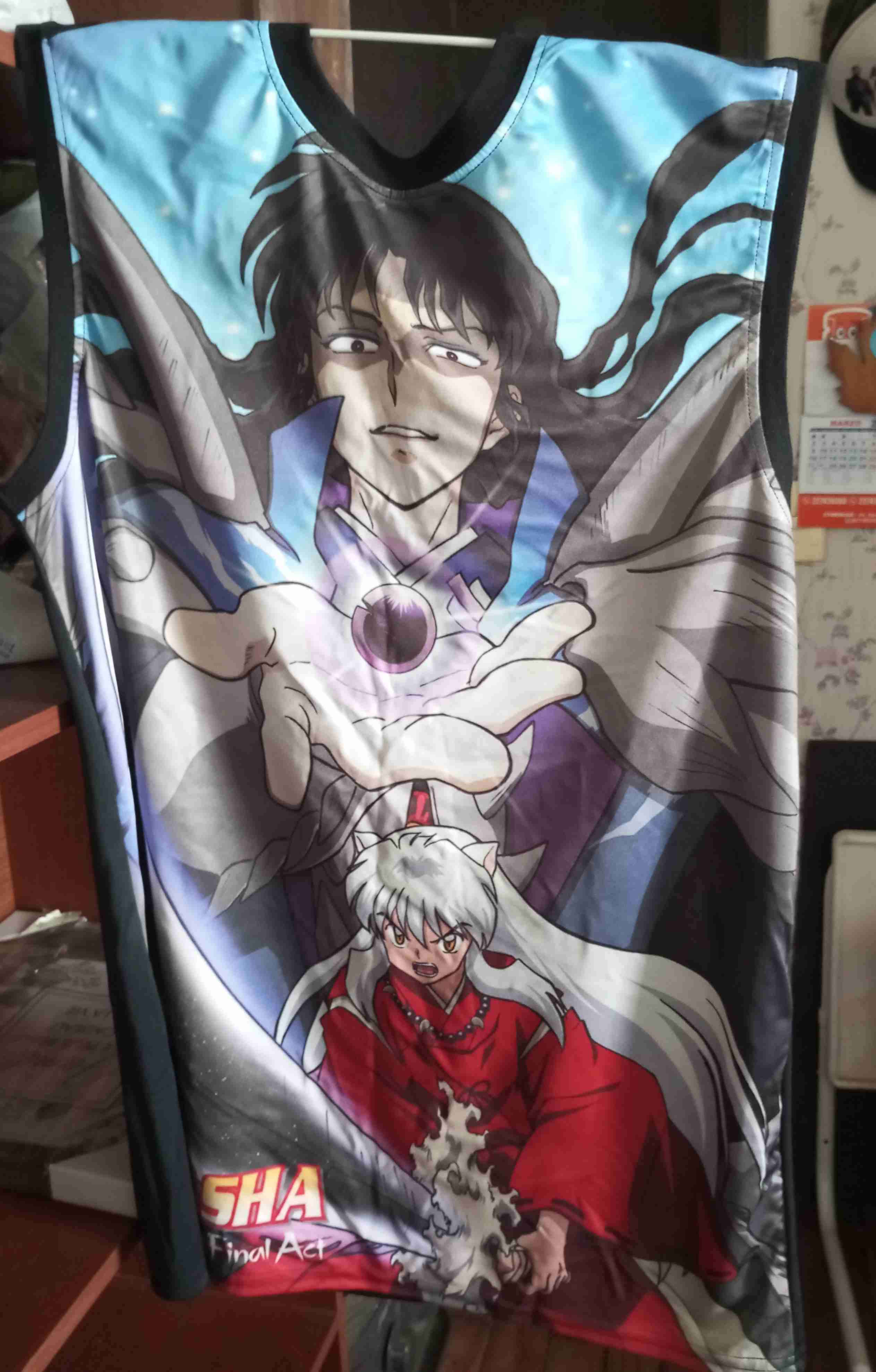 Polera Inuyasha negra - miniatura 3