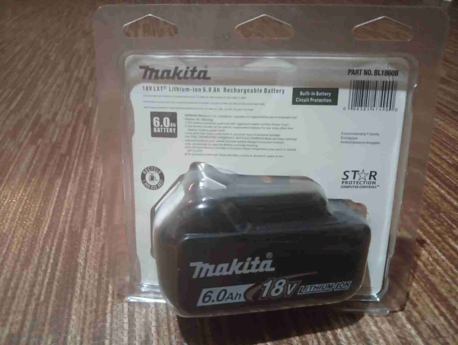 Batería Makita 18V 6.0Ah - miniatura 3