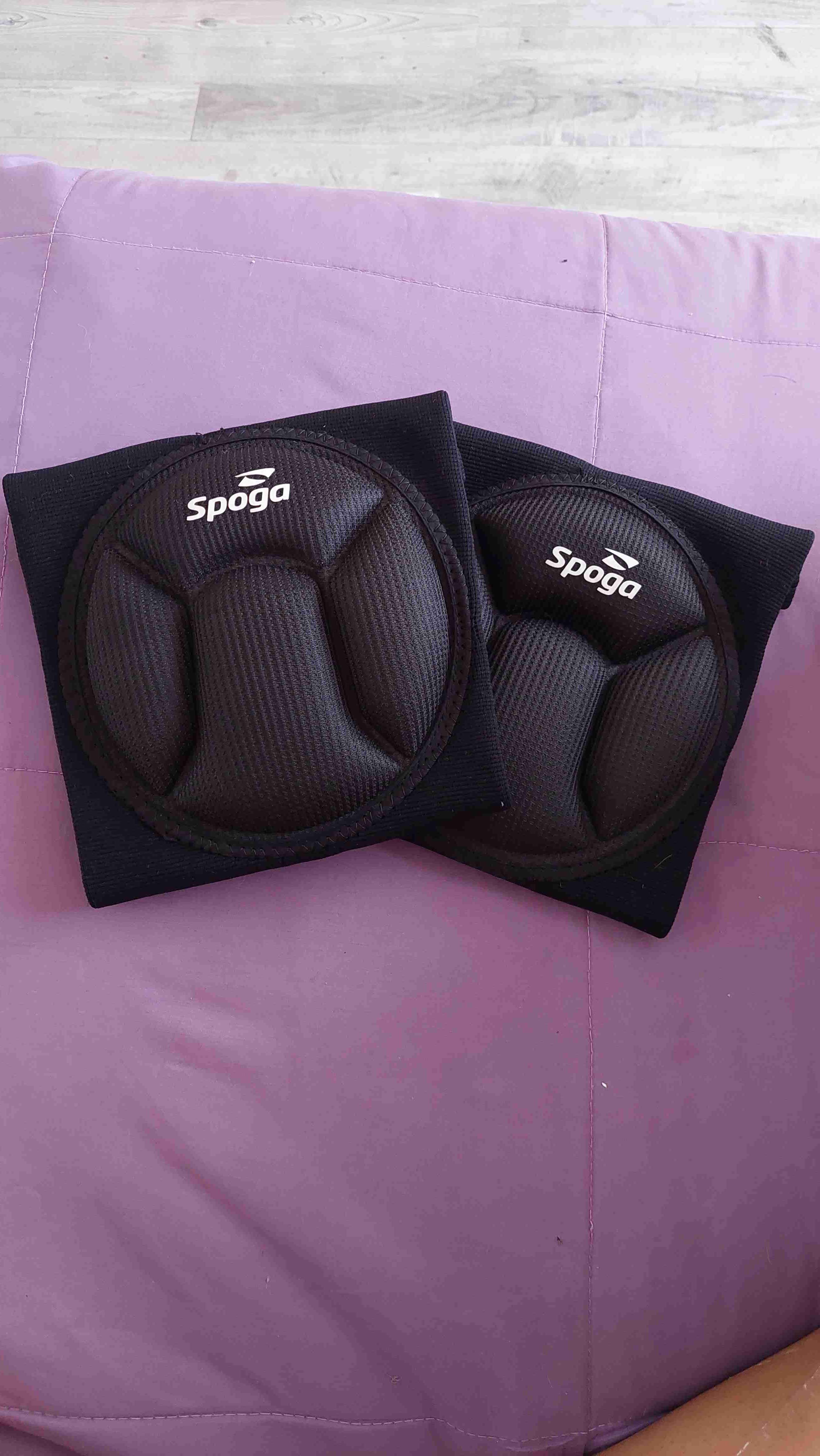 Rodilleras negras Spoga - miniatura 1