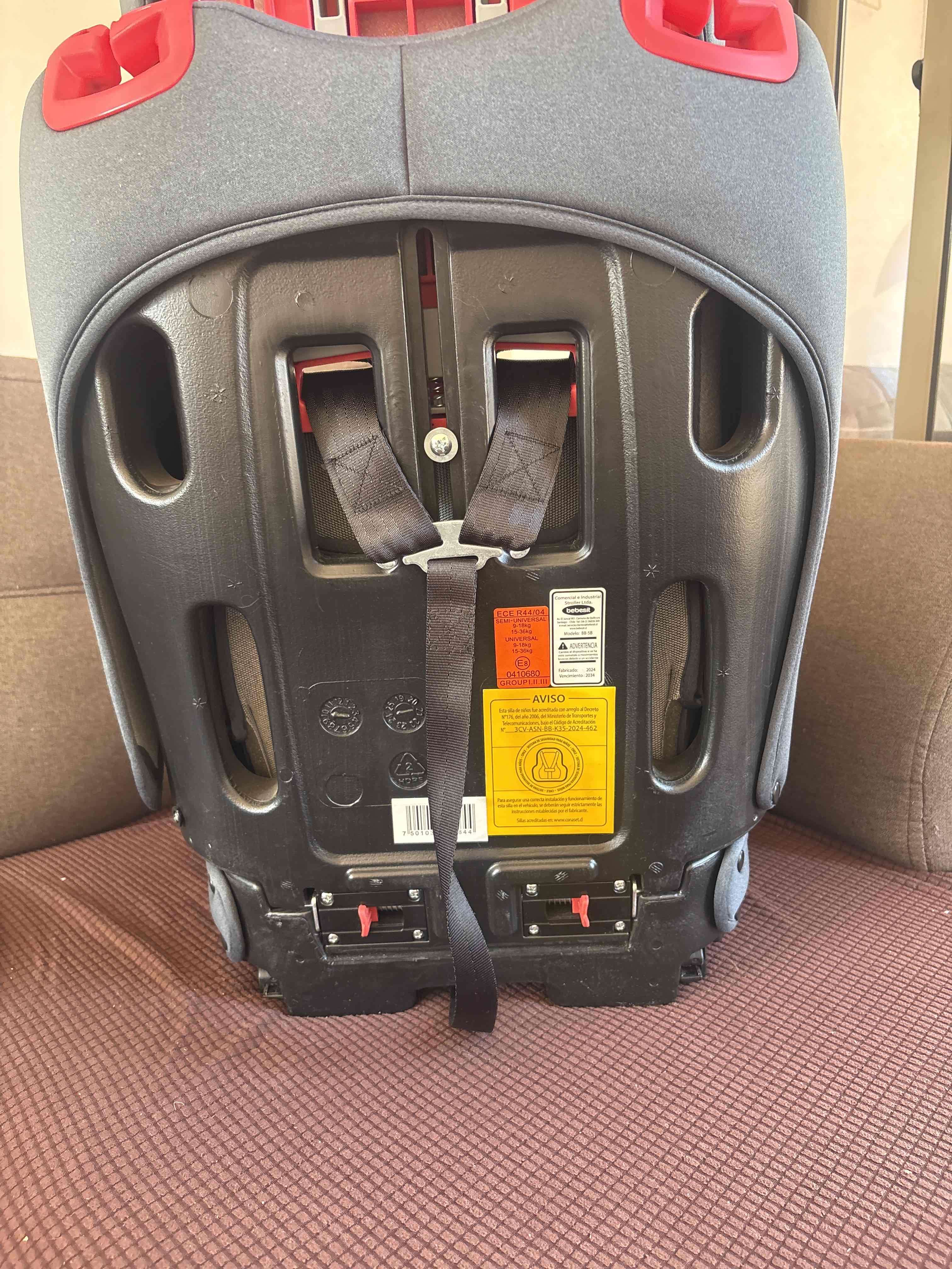 Silla de auto butaca SmartFix Isofix Gris - miniatura 2