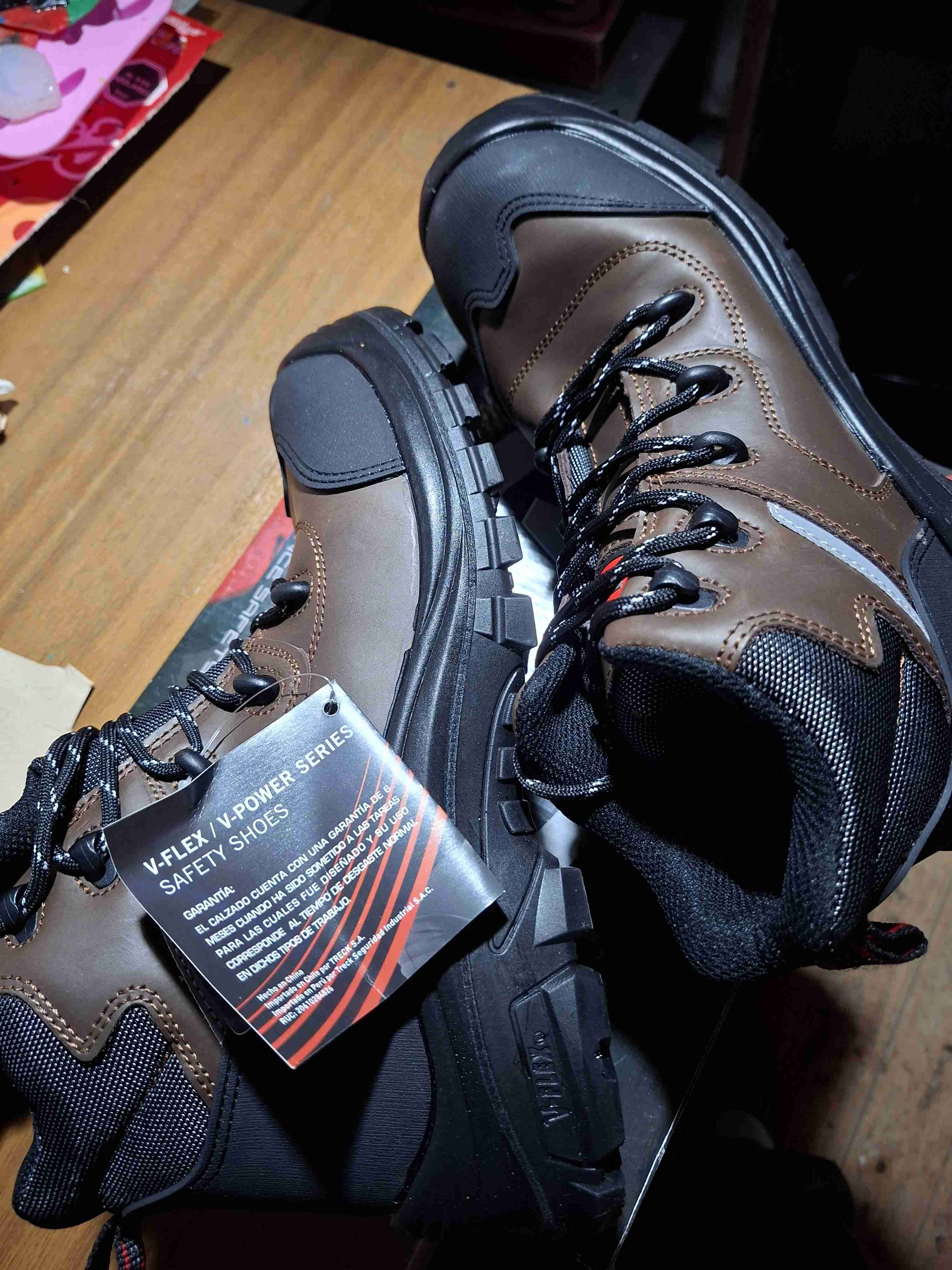 Botas de seguridad V-Flex marrones - miniatura 5