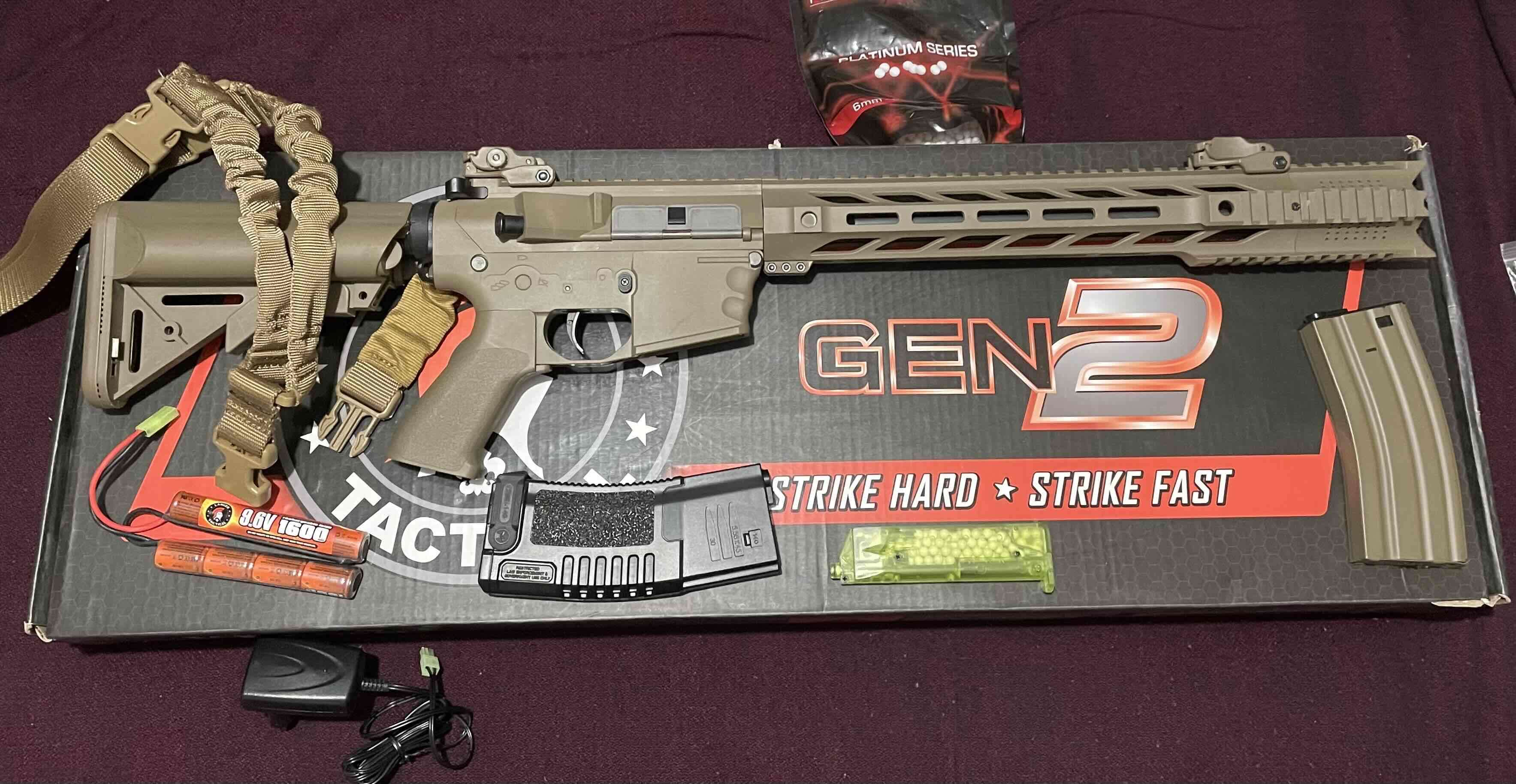 Réplica de rifle Airsoft GEN2 - miniatura 1