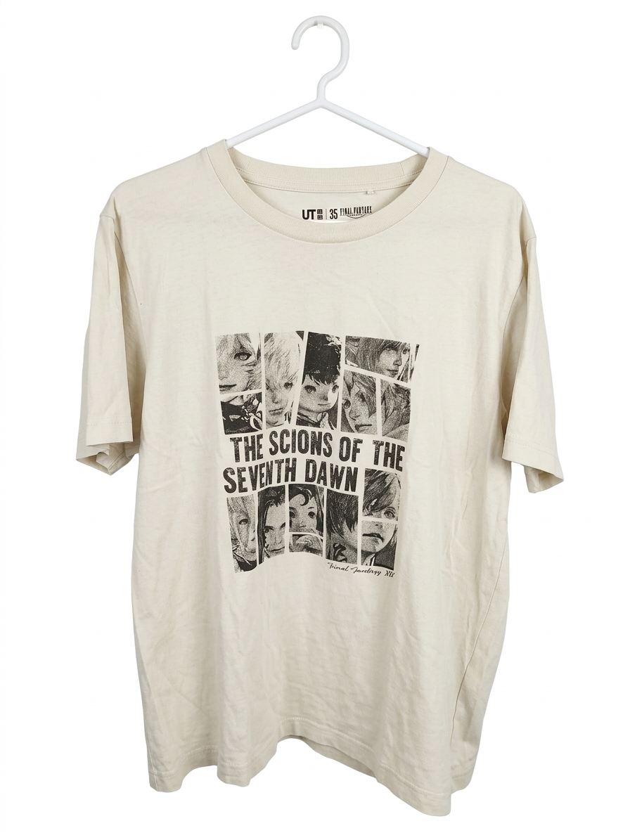 Polera Uniqlo UT Final Fantasy XIV Talla M - miniatura 1