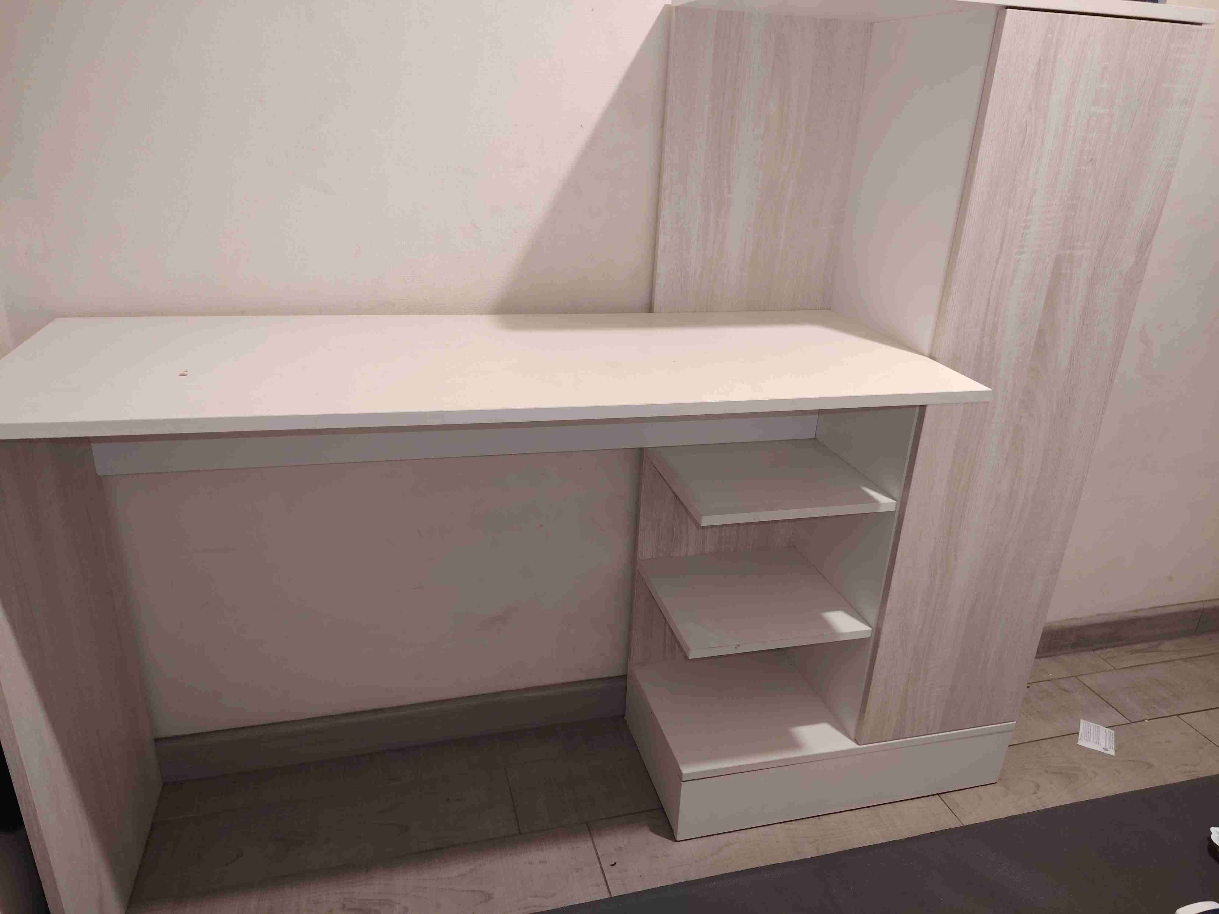 Escritorio blanco moderno - miniatura 1