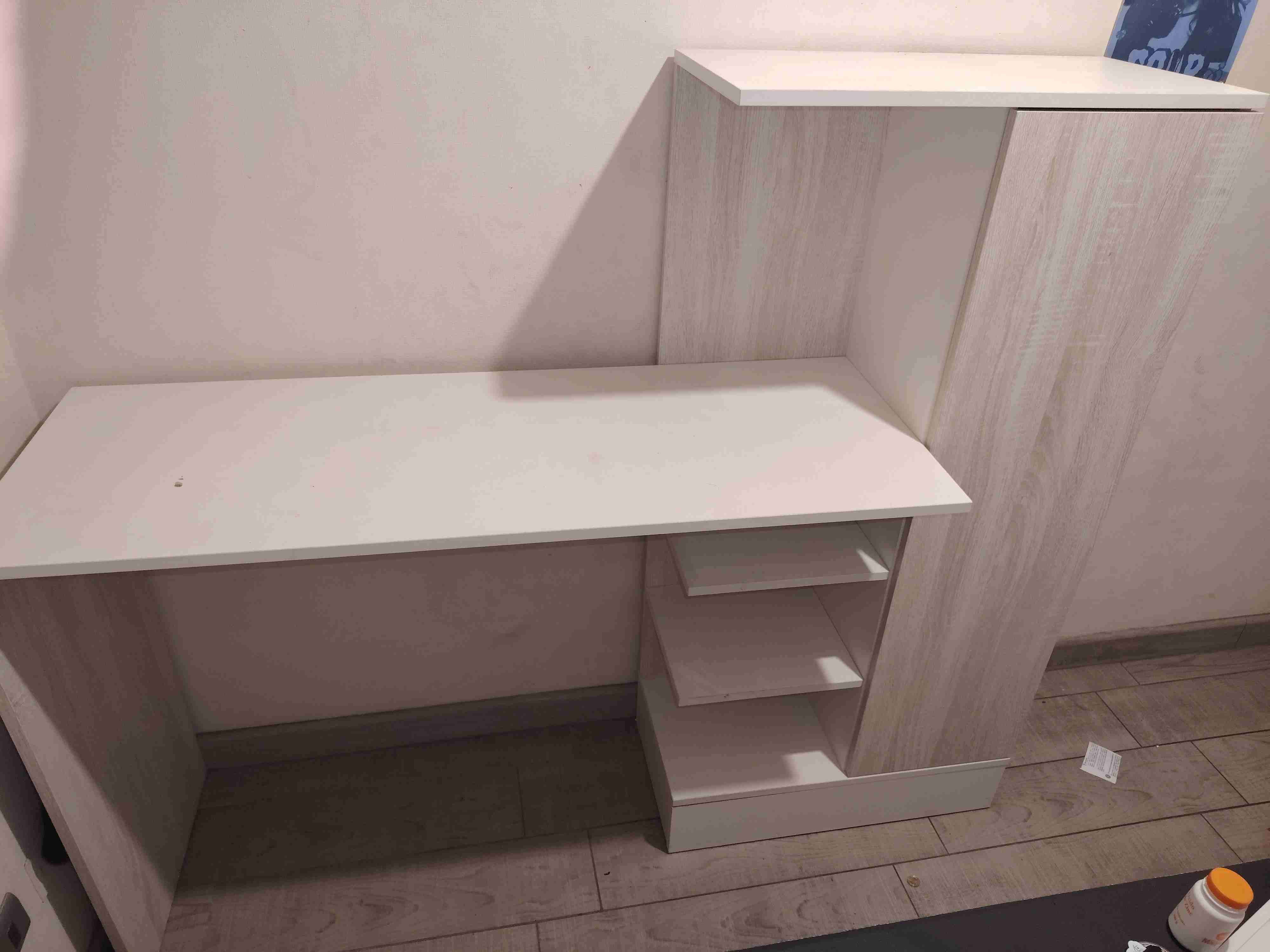 Escritorio blanco moderno - miniatura 2