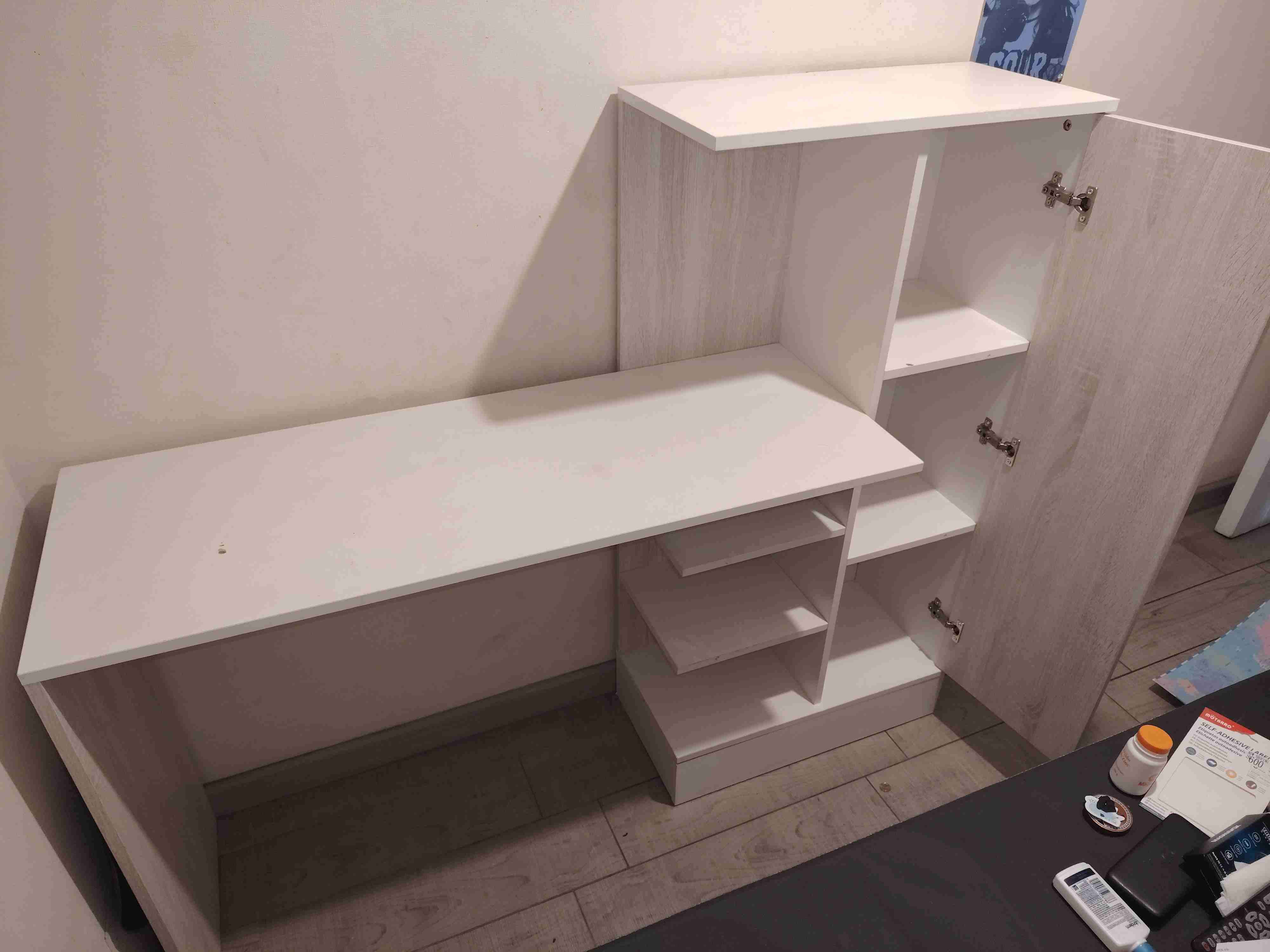 Escritorio blanco moderno - miniatura 3