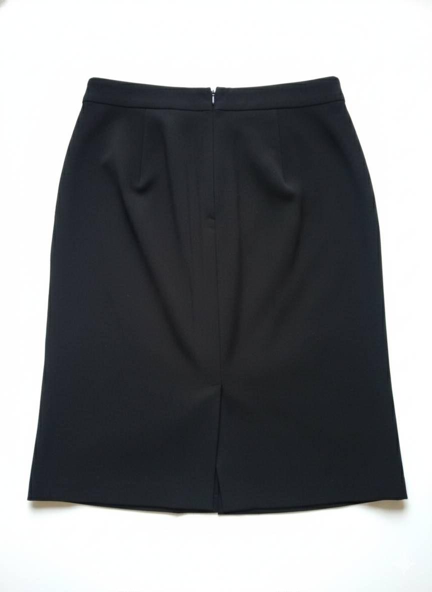 Falda Negra Gap Stretch Talla 10 - Corte Recto - miniatura 2