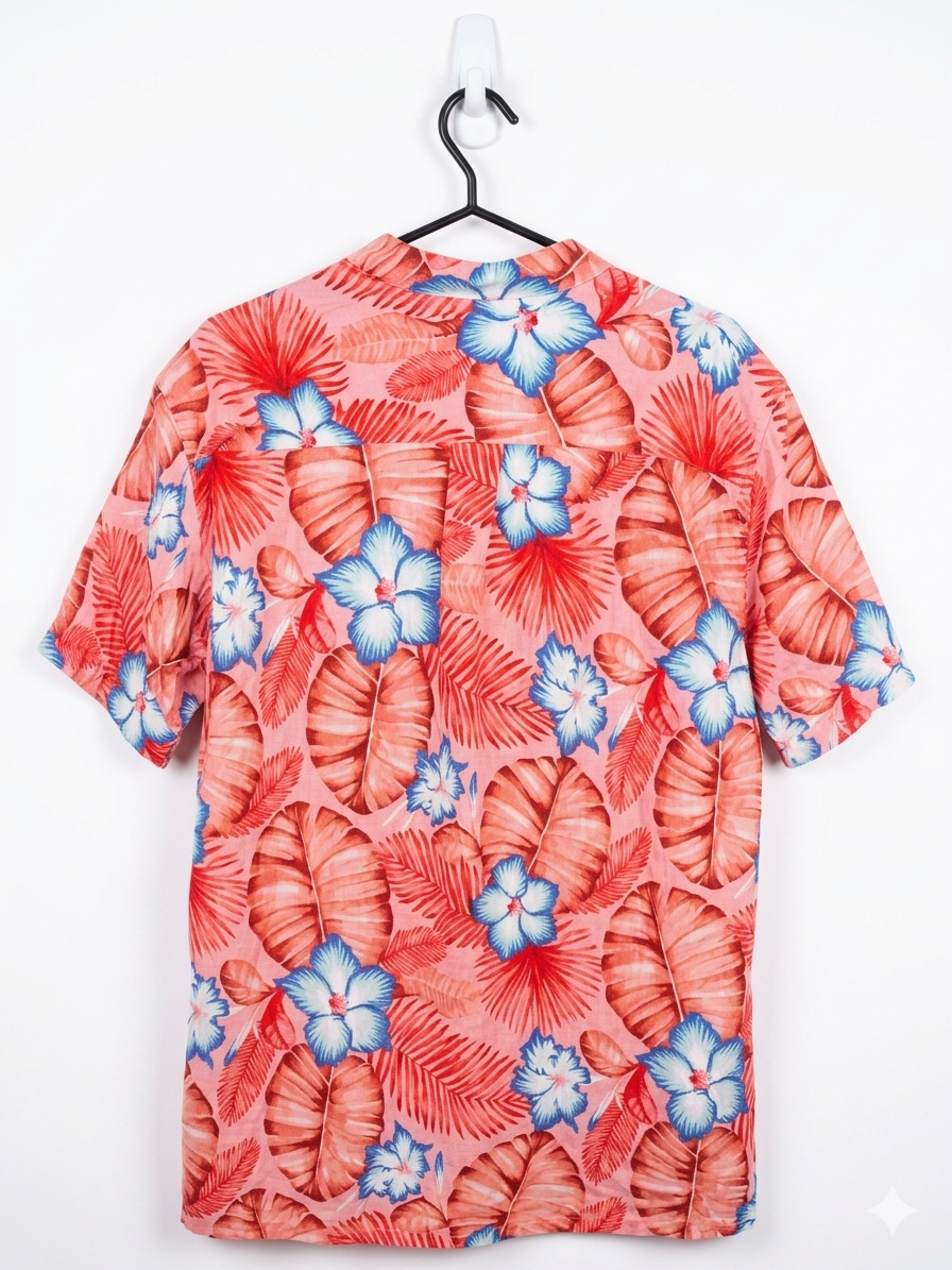 Camisa Bula Vibes Talla L - ¡Hecha a Mano en FIYI - miniatura 2