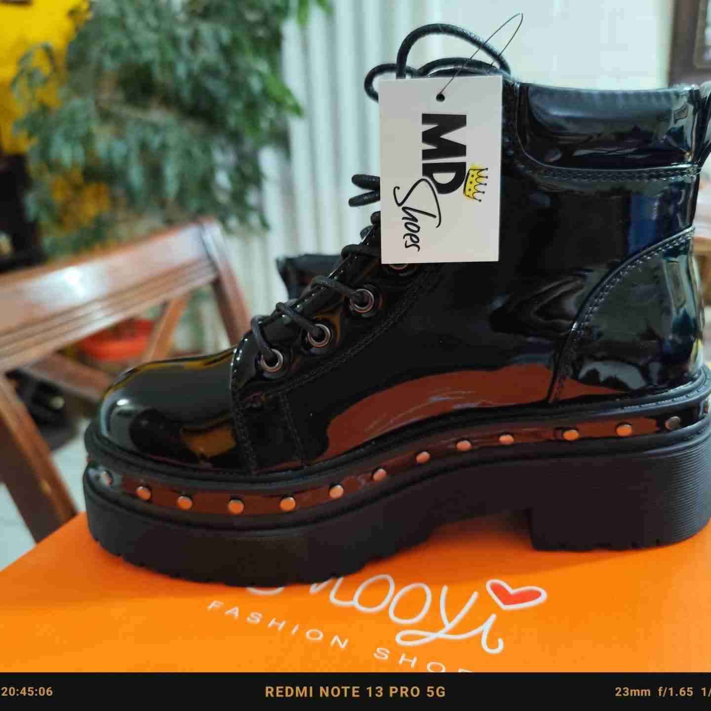 Botines de charol negro - miniatura 3