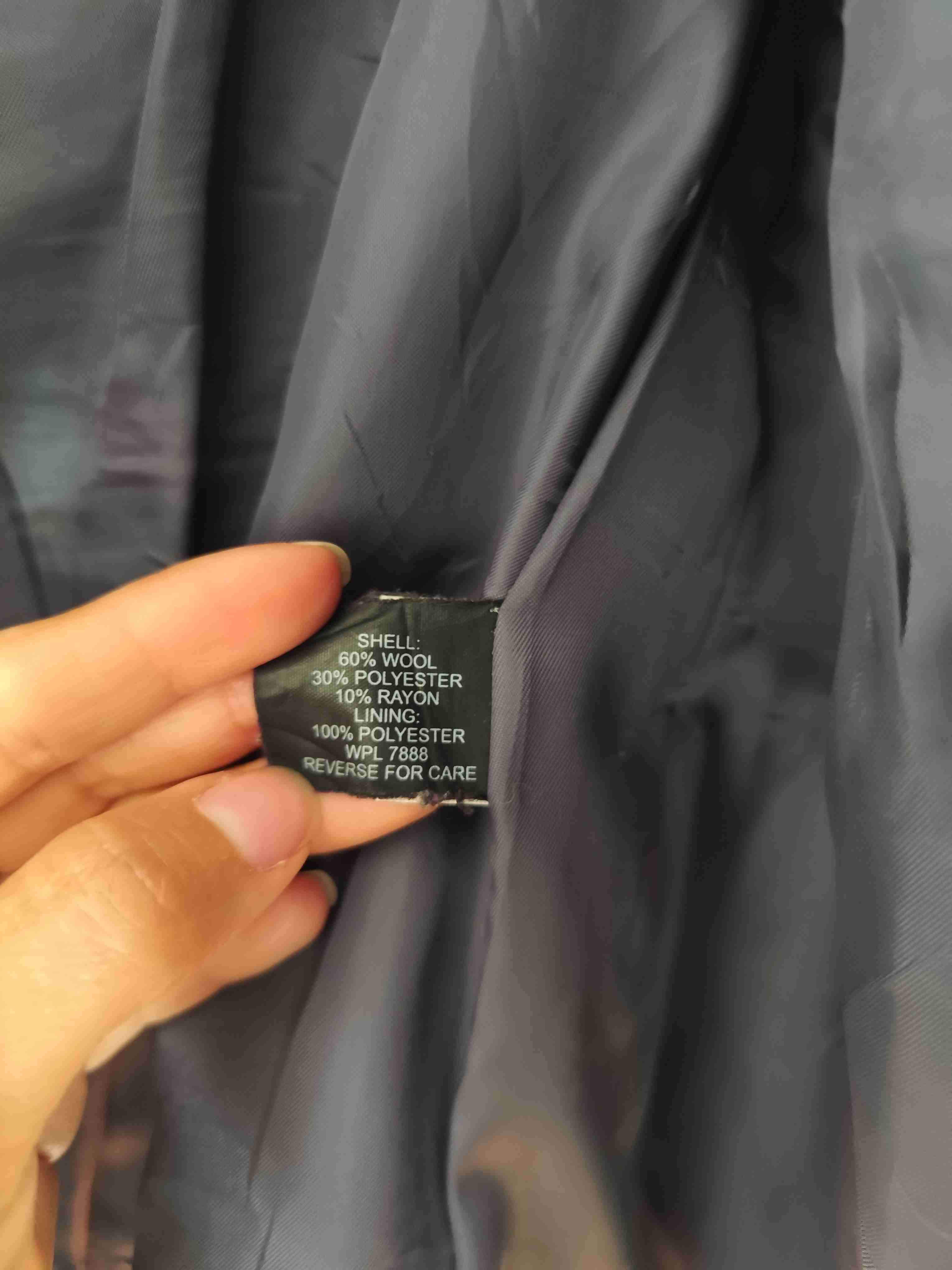 Abrigo gris doble botonadura Anne Klein - miniatura 4