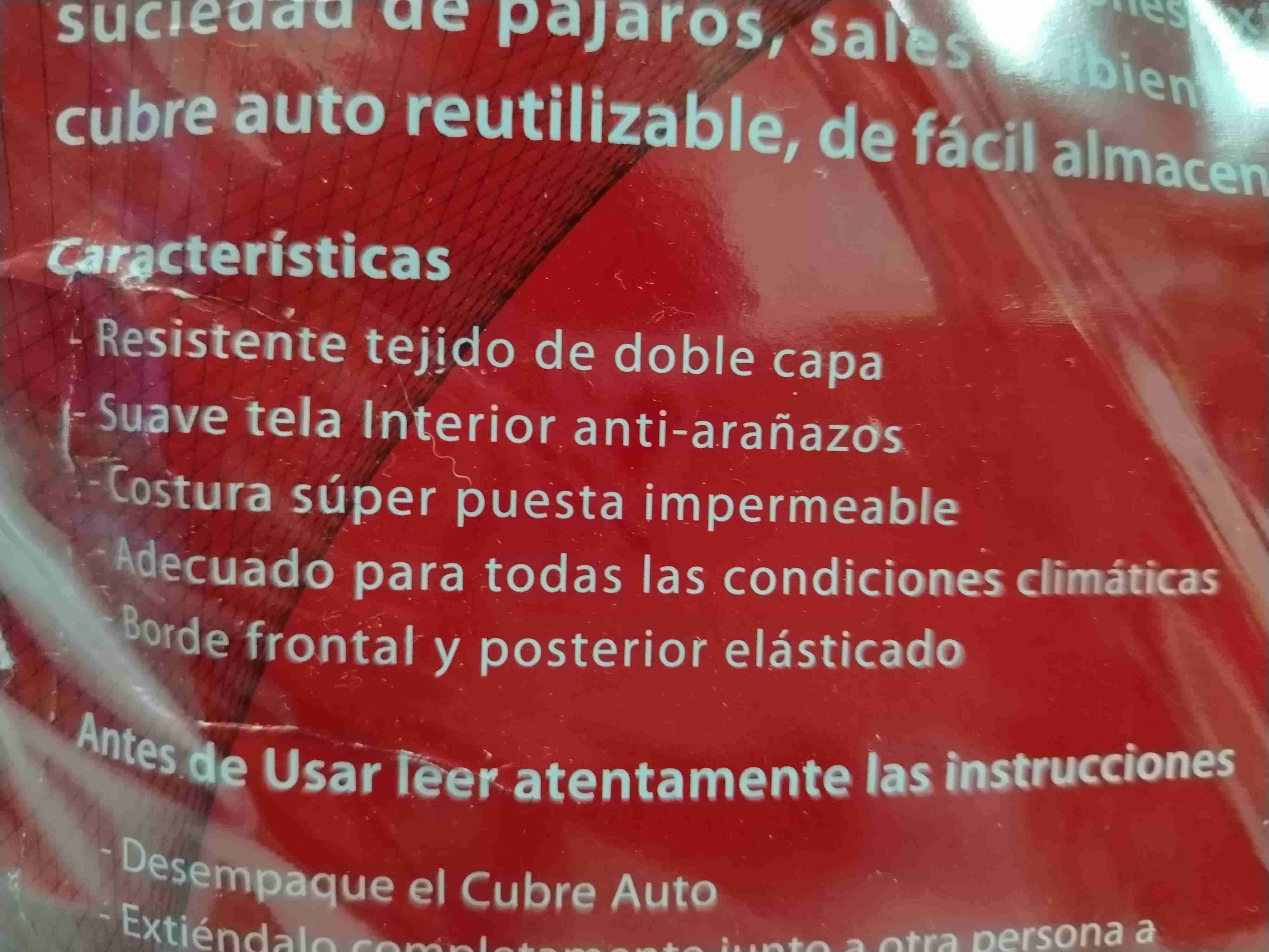 Cubre Autos Universal - miniatura 3