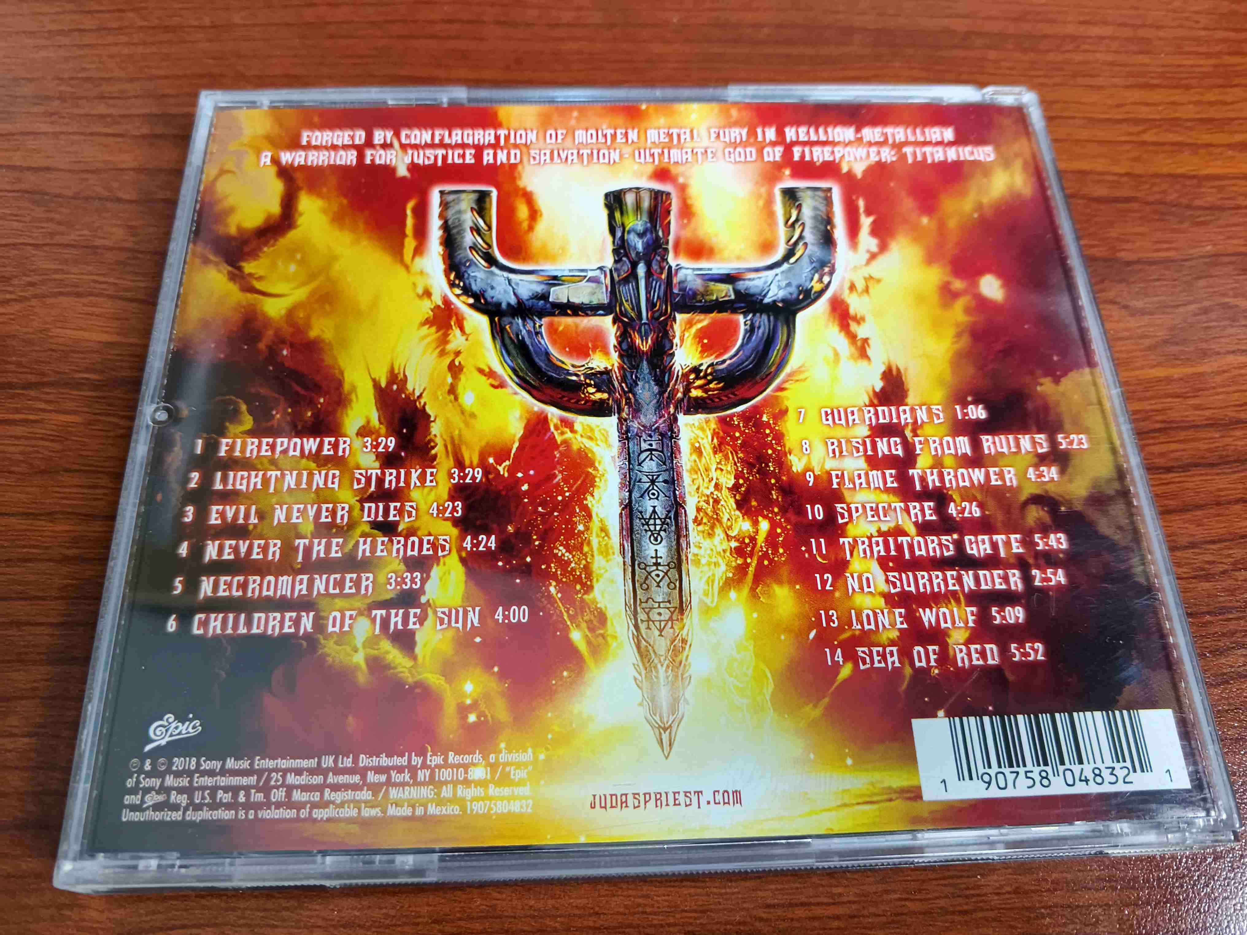 CD Judas Priest Firepower - miniatura 2