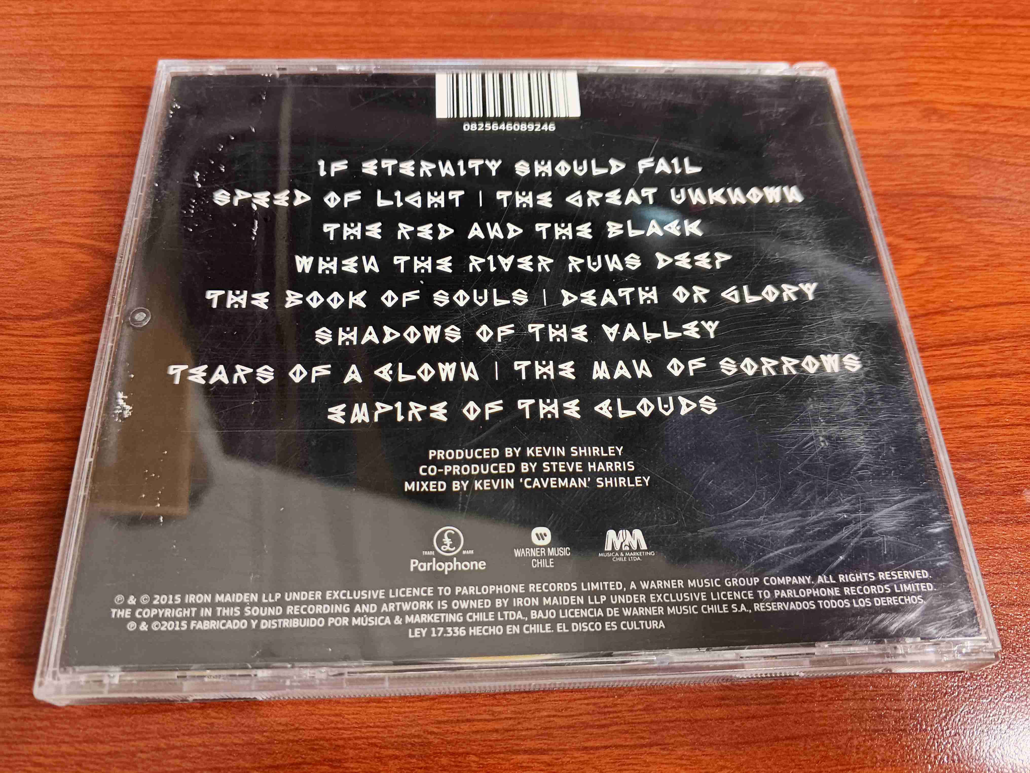 CD Iron Maiden The Book of Souls - miniatura 2