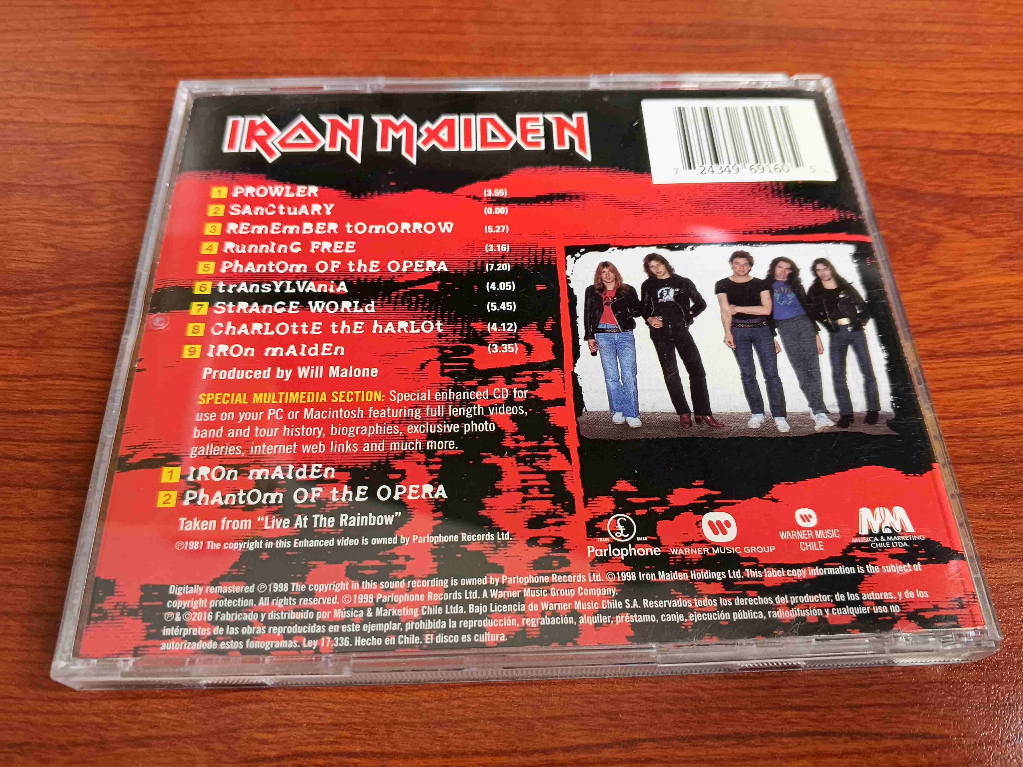 CD Iron Maiden - miniatura 2