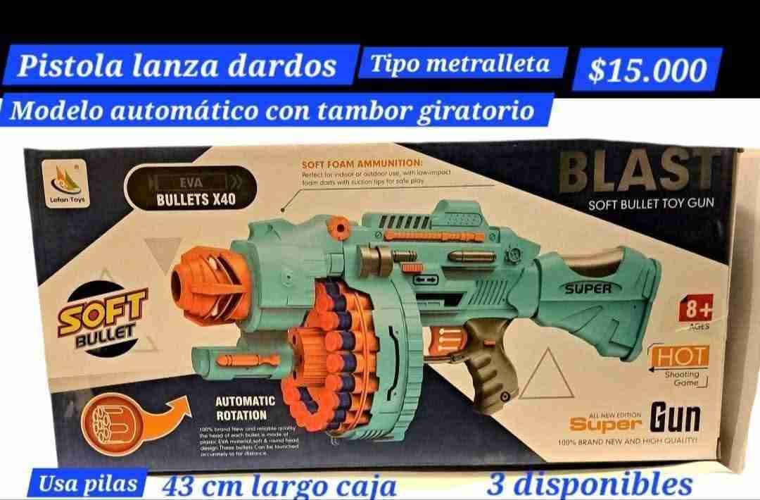 Pistola lanza dardos automática - miniatura 1