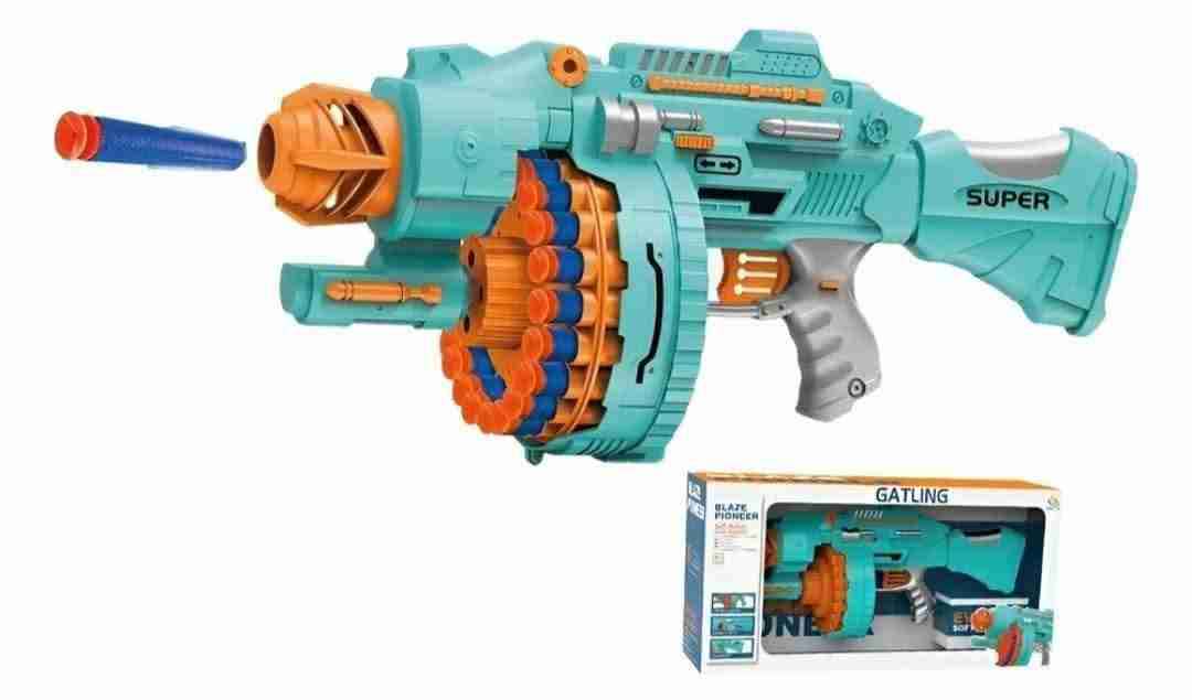 Pistola lanza dardos automática - miniatura 2