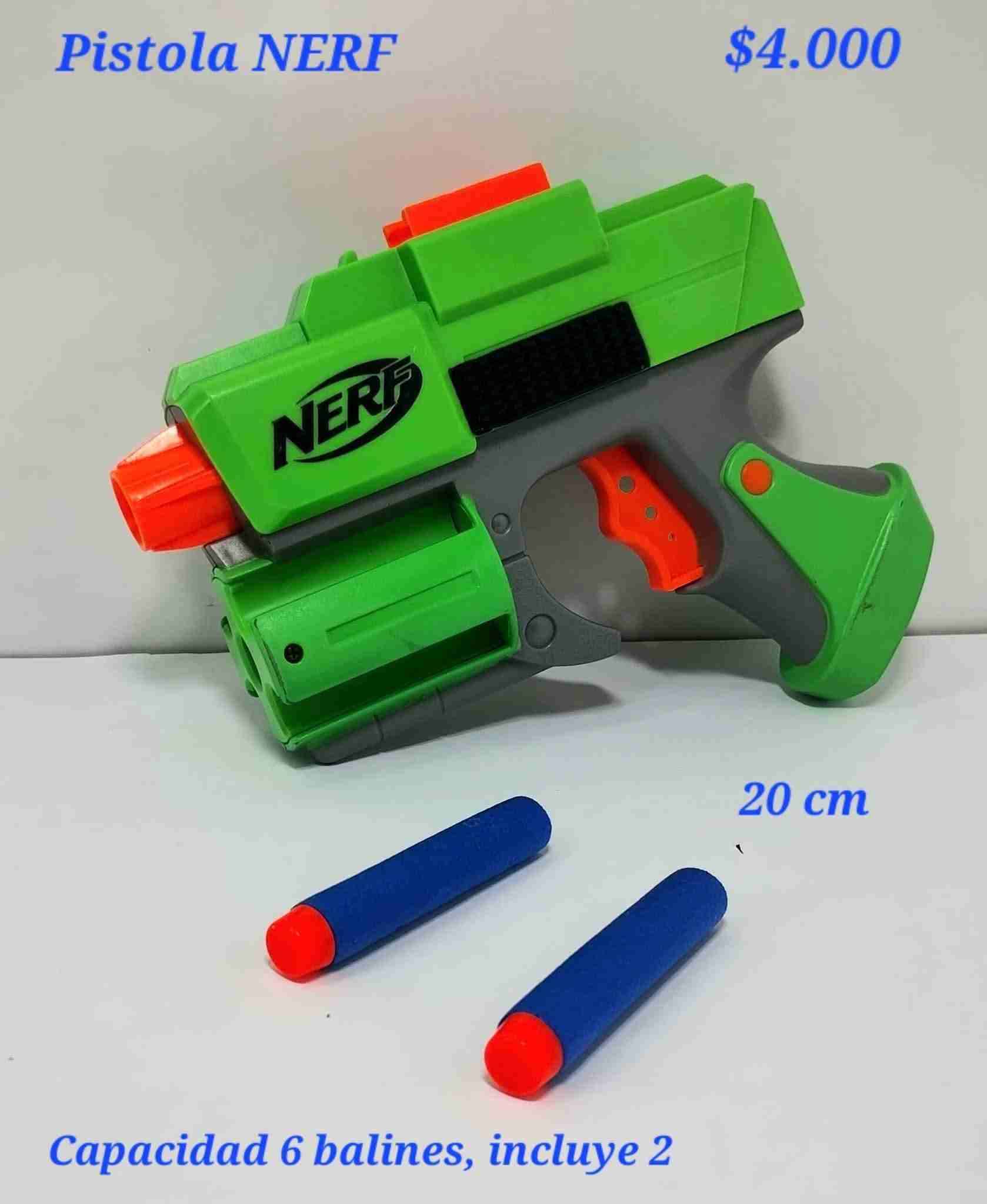 Pistola NERF verde y naranja - miniatura 1