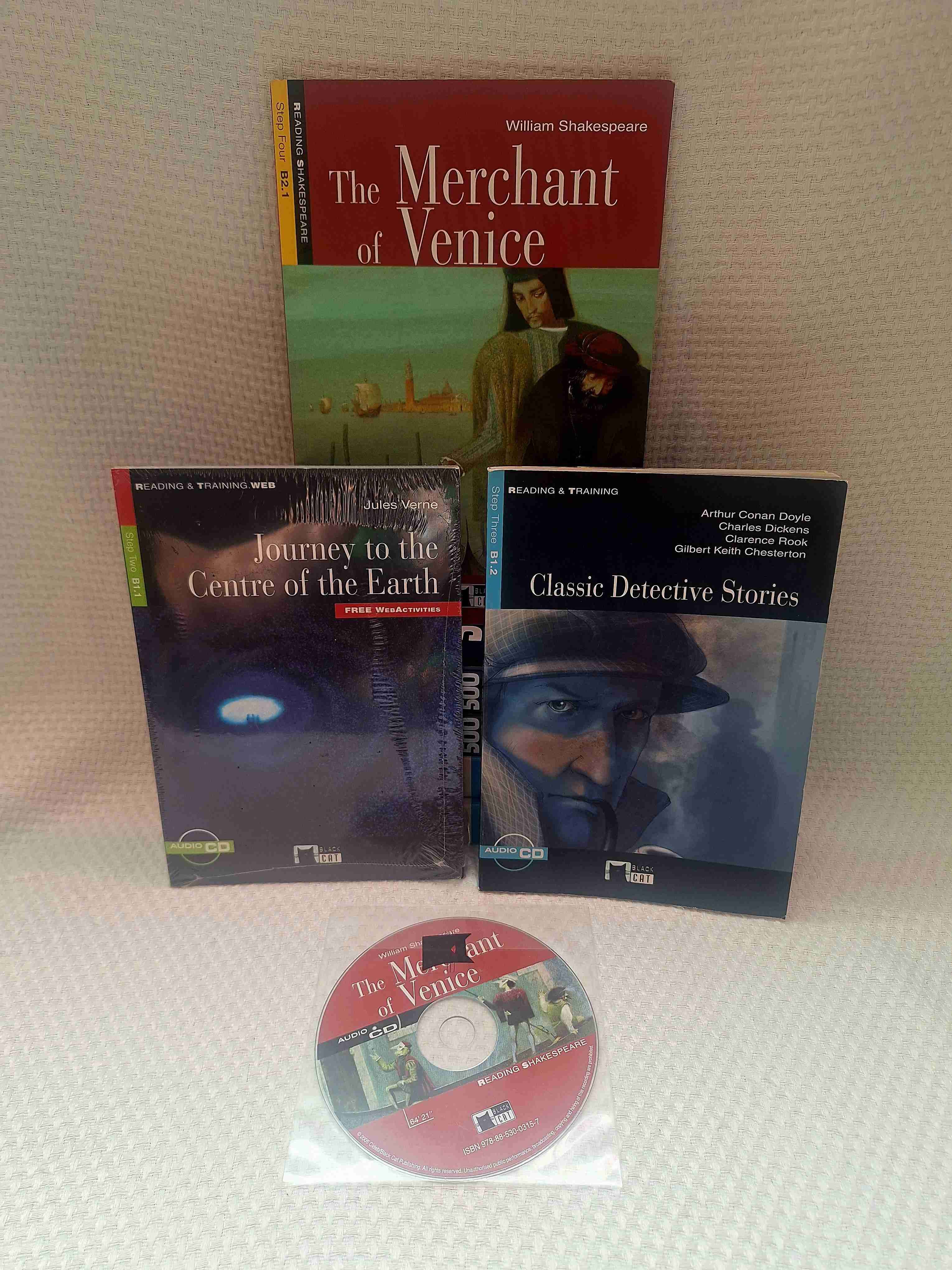 Pack Libros Inglés + CD Audiolibro Black Cat - miniatura 1